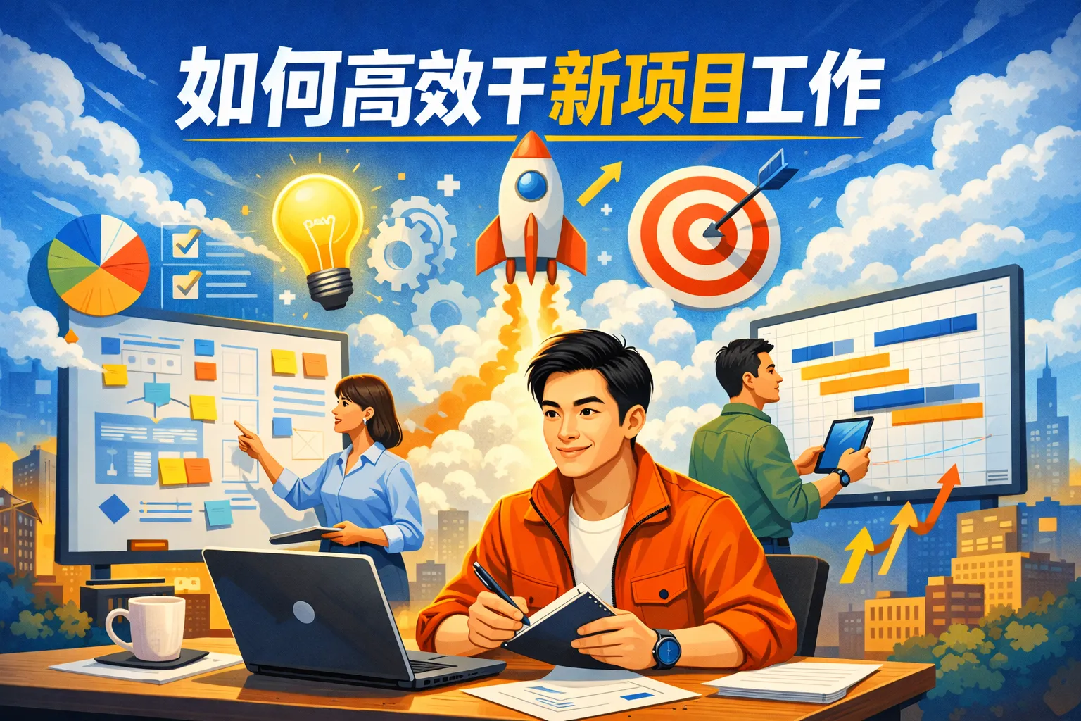 如何高效干新项目工作