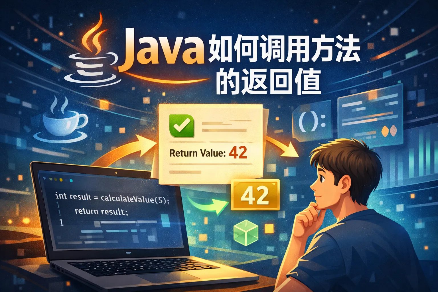 java如何调用方法的返回值