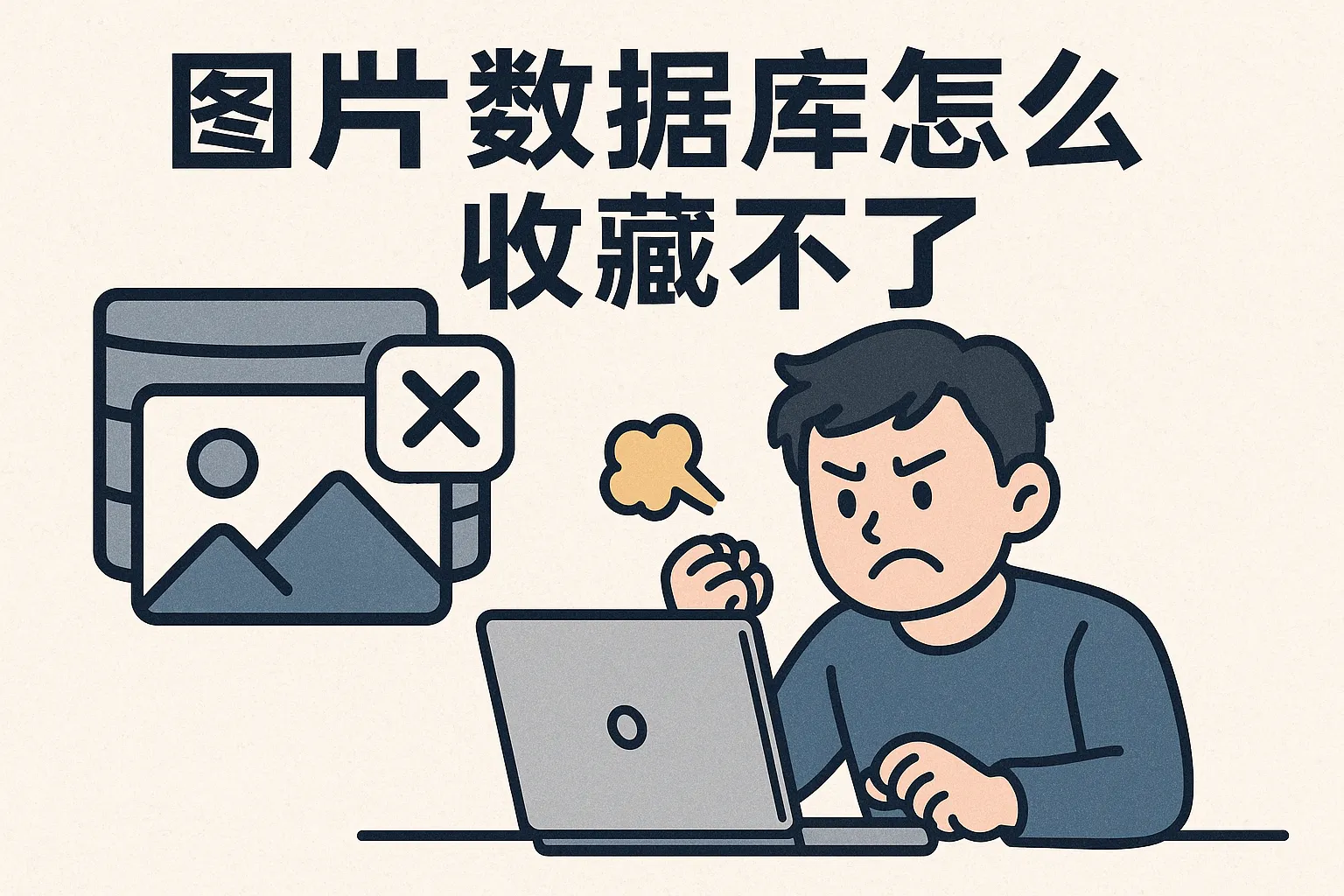 图片数据库怎么收藏不了