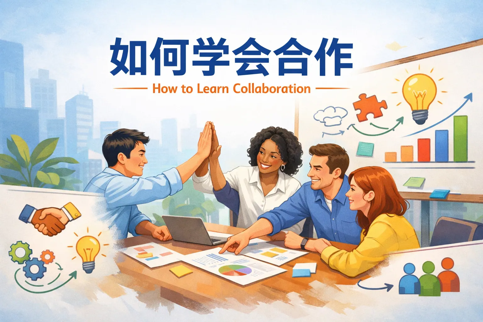 如何学会合作ppt