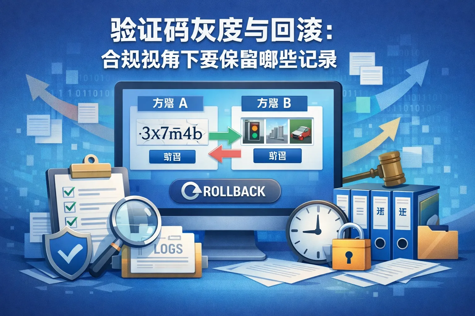验证码灰度与回滚:合规视角下要保留哪些记录