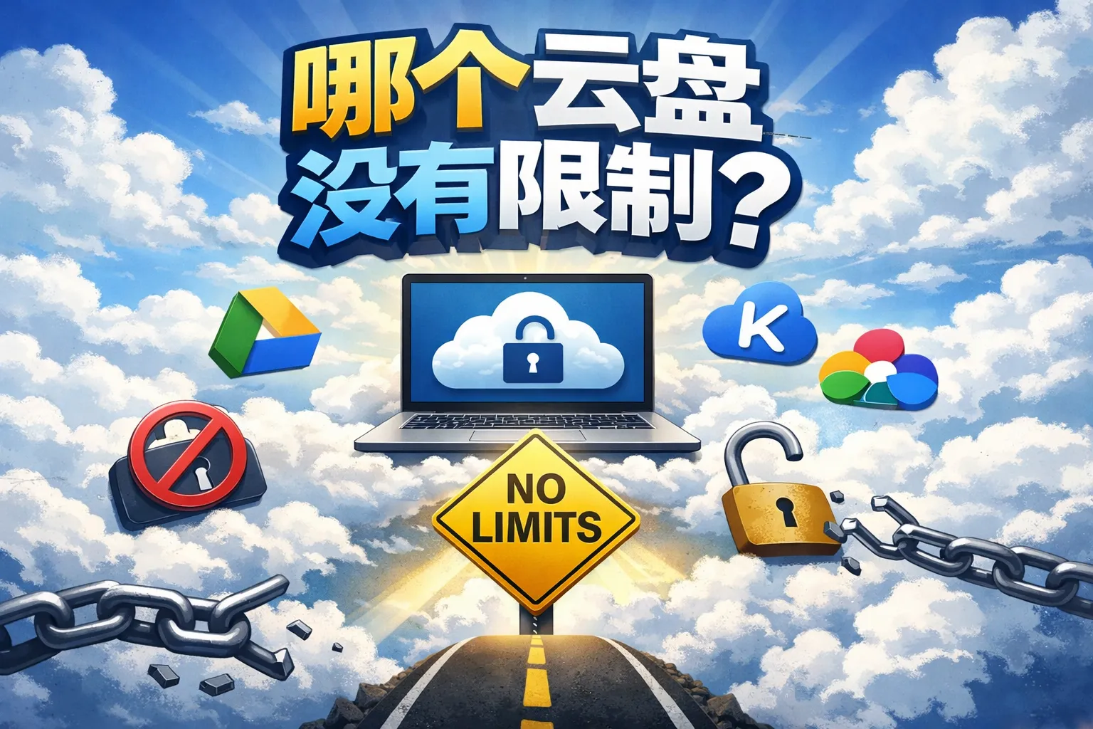哪个云盘没有限制