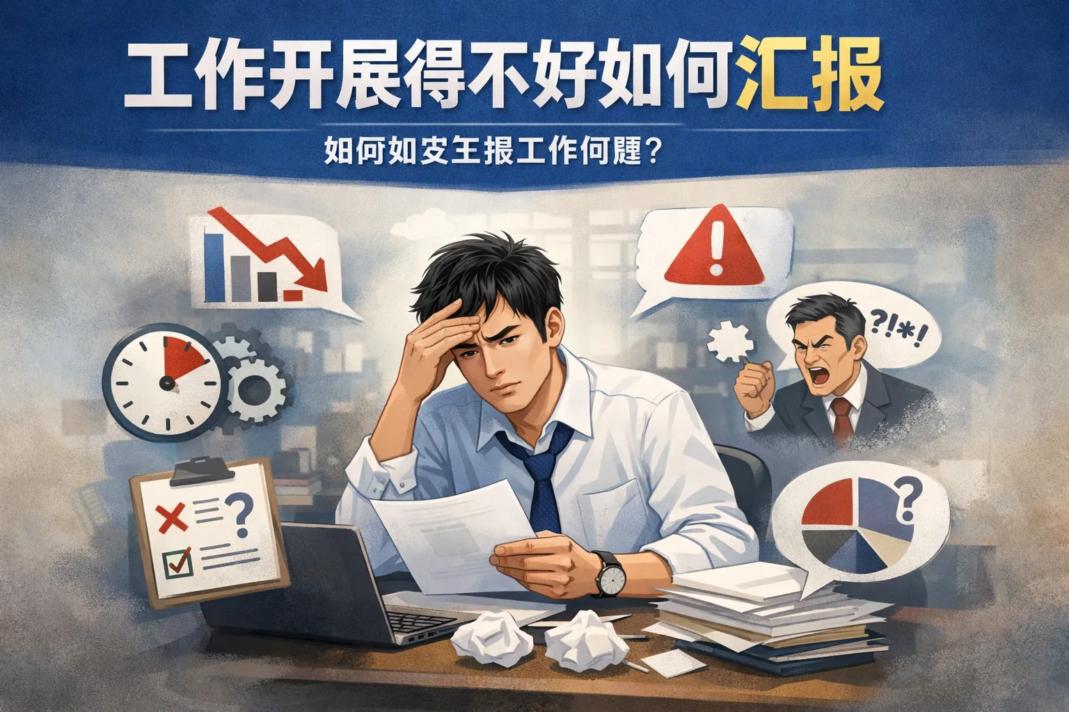 工作开展得不好如何汇报