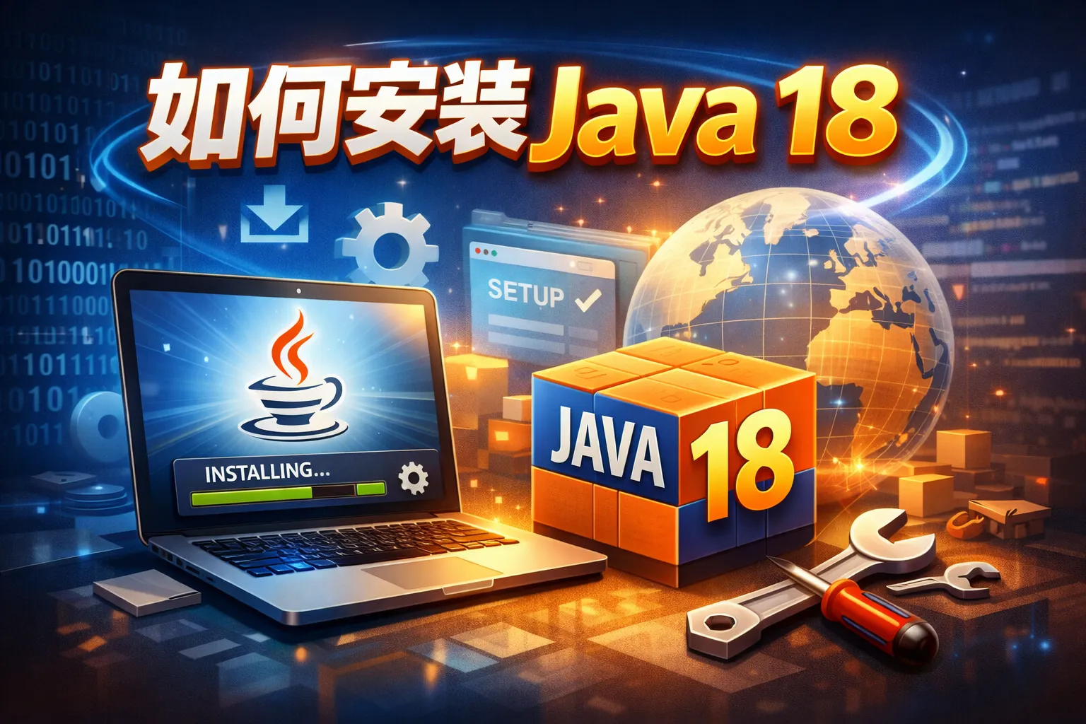 如何安装java18