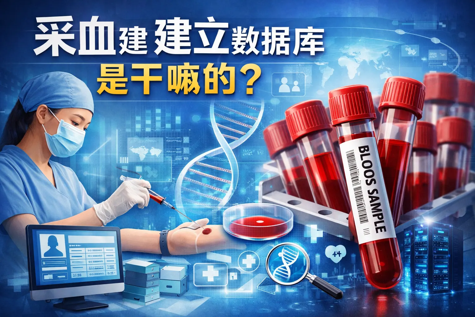 采血建立数据库是干嘛的