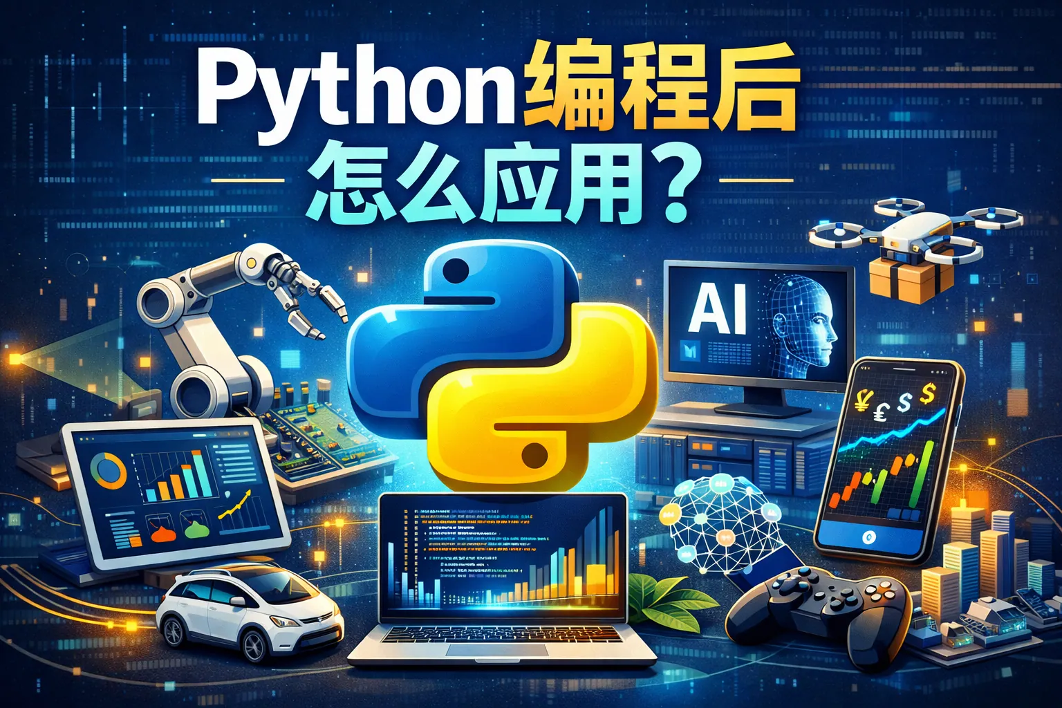 python编程后怎么应用