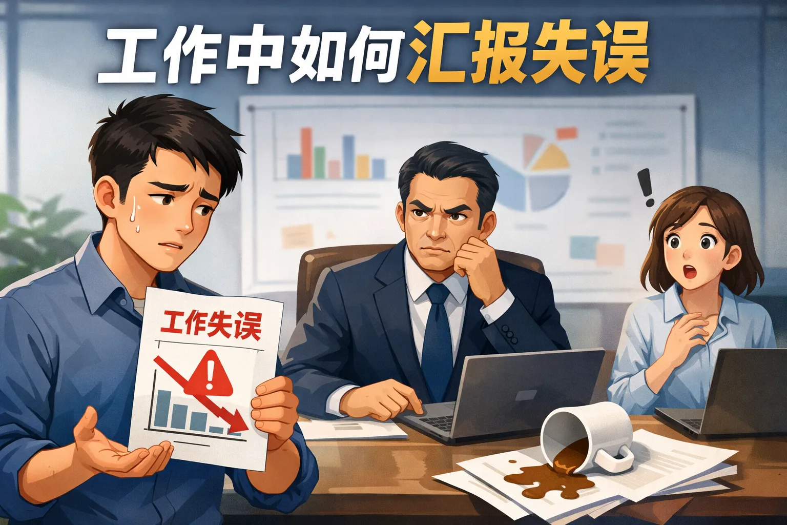 工作中如何汇报失误