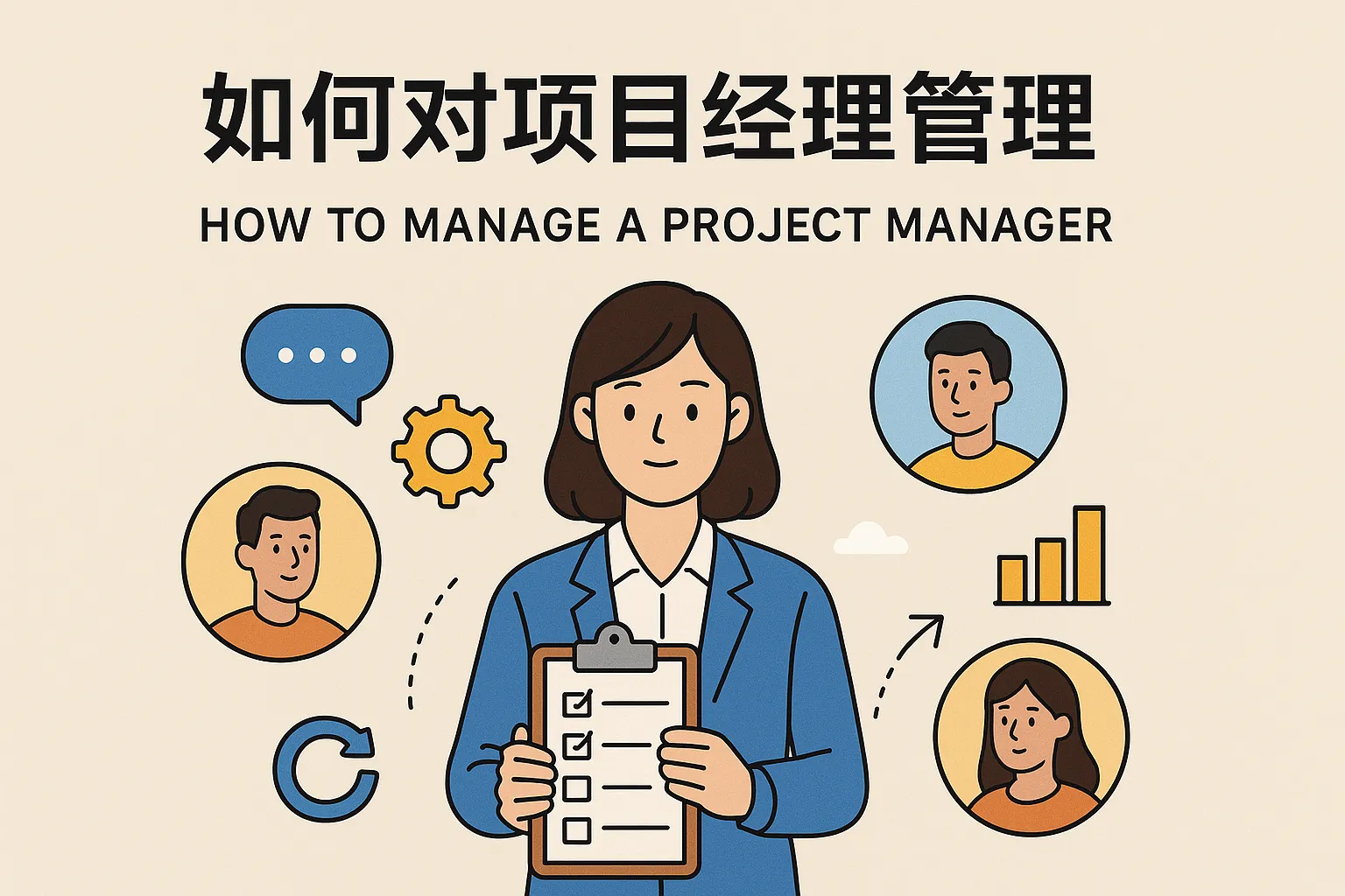 如何对项目经理管理