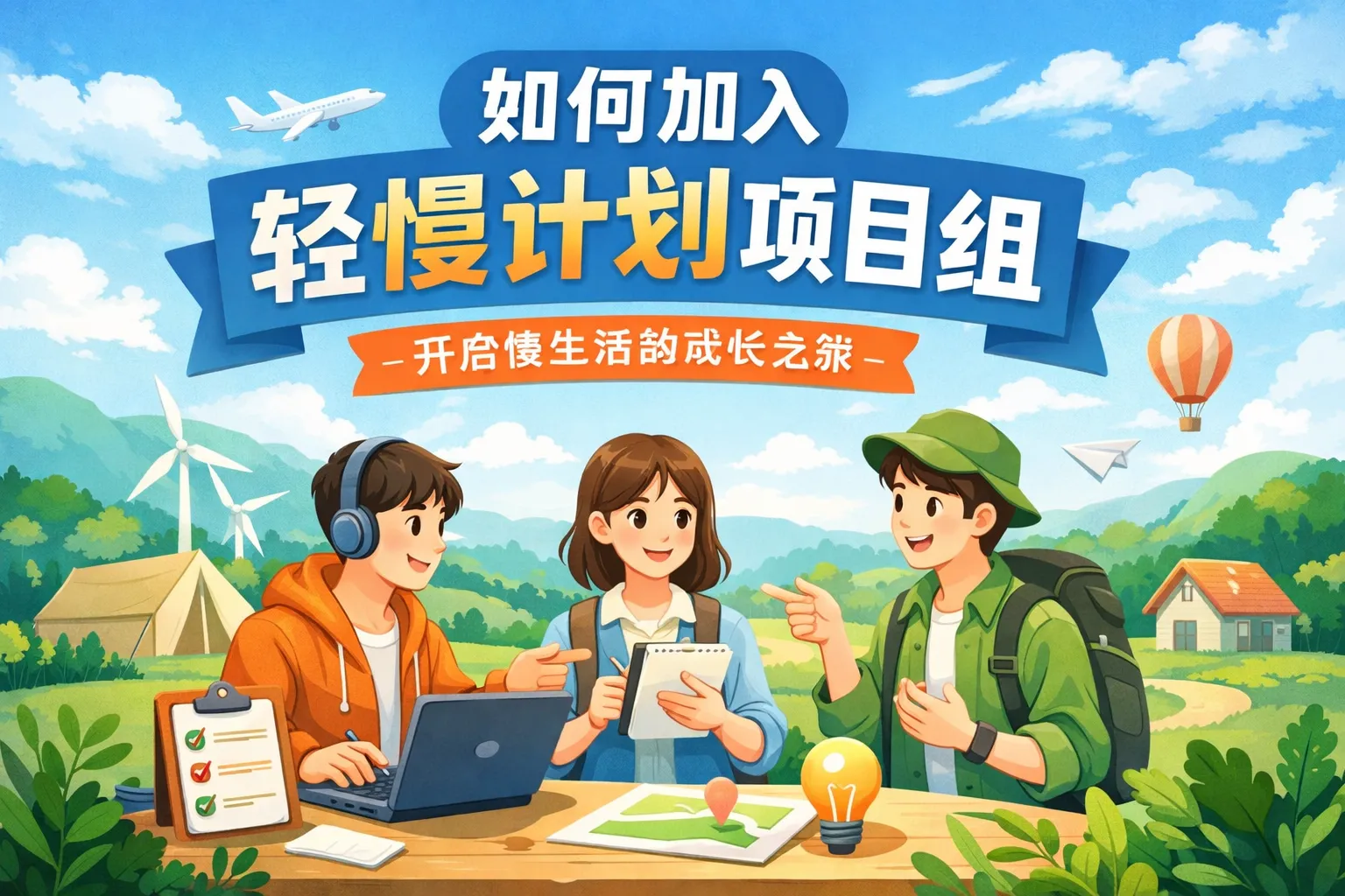 如何加入轻慢计划项目组