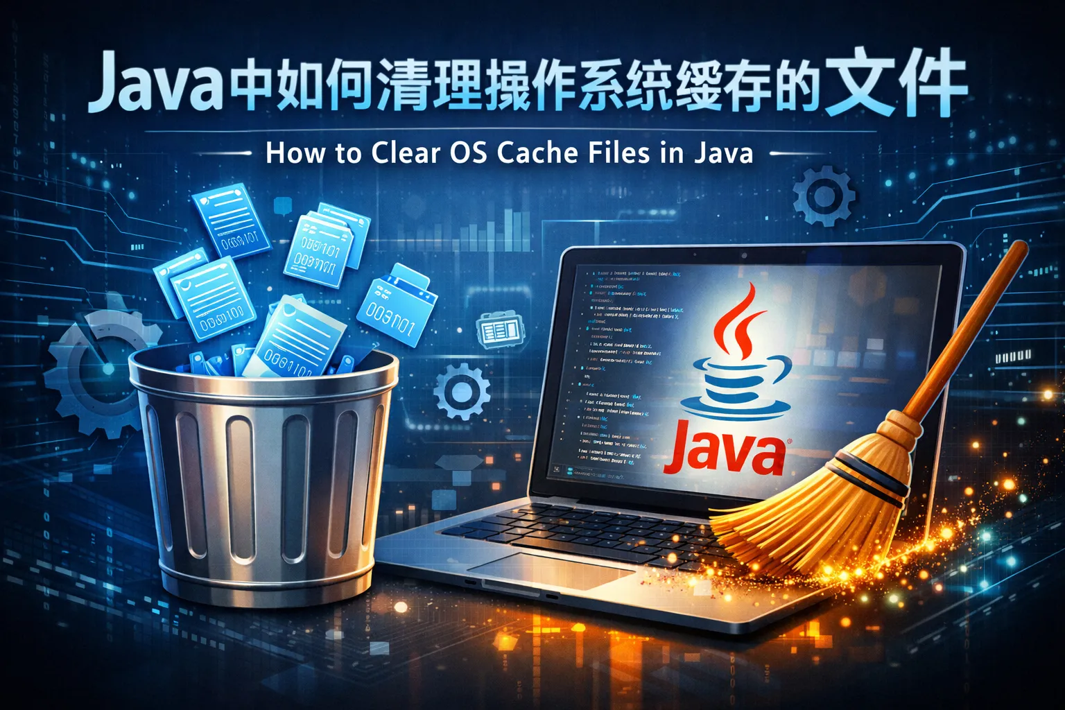 java中如何清理操作系统缓存的文件