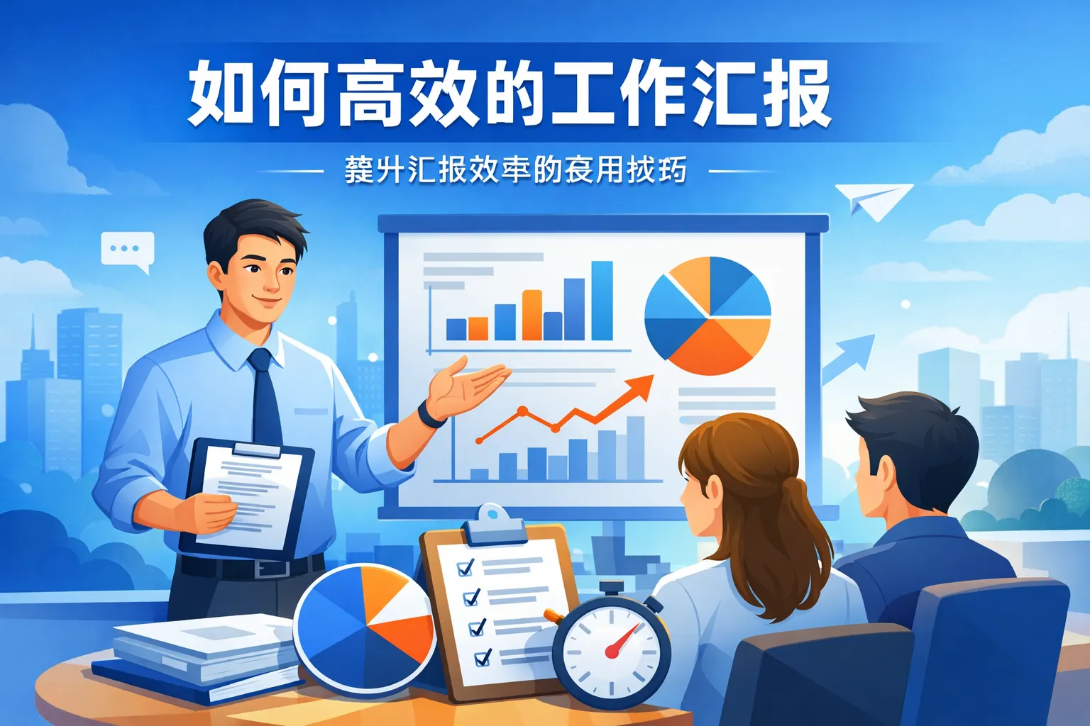 如何高效的工作汇报