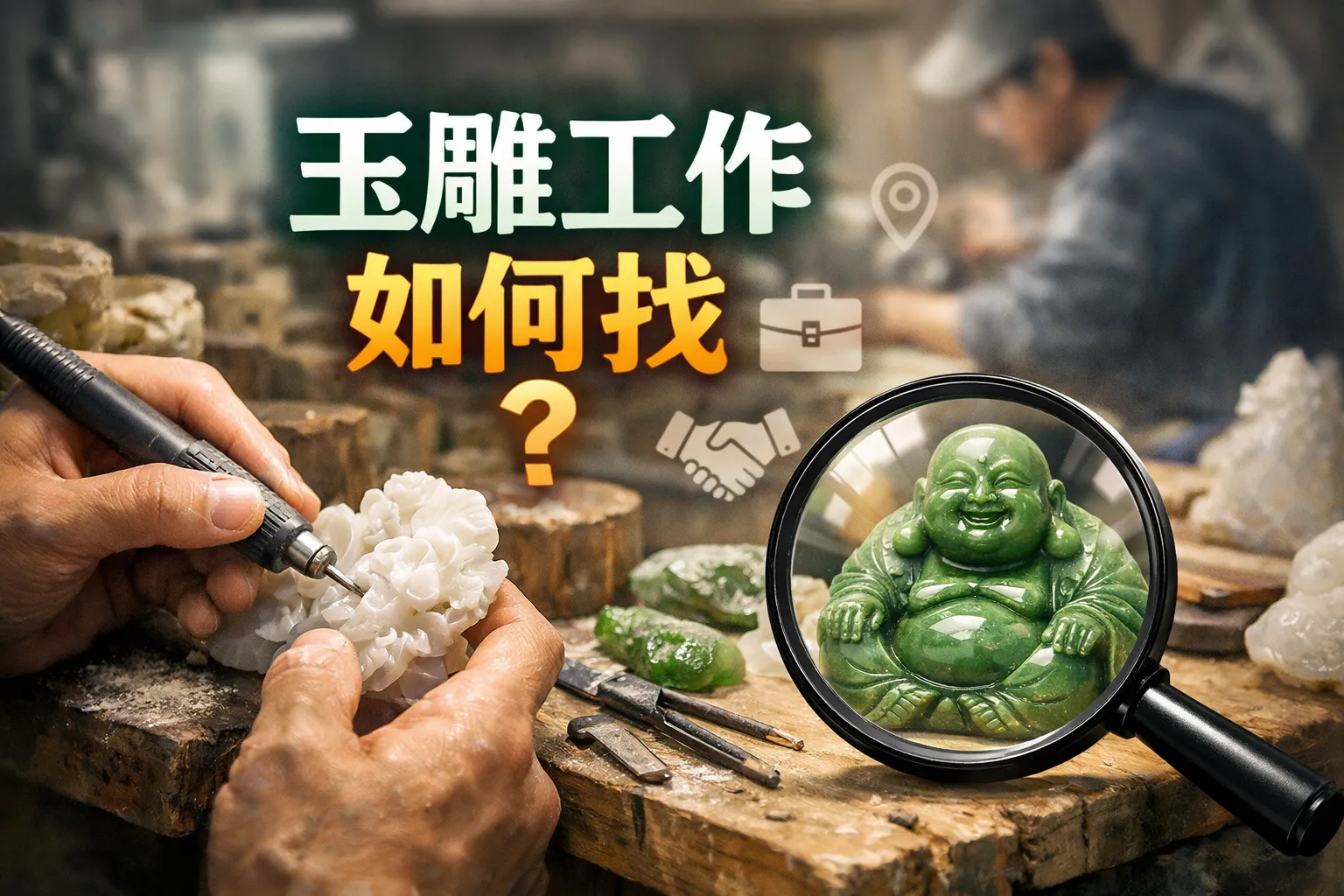 玉雕工作如何找