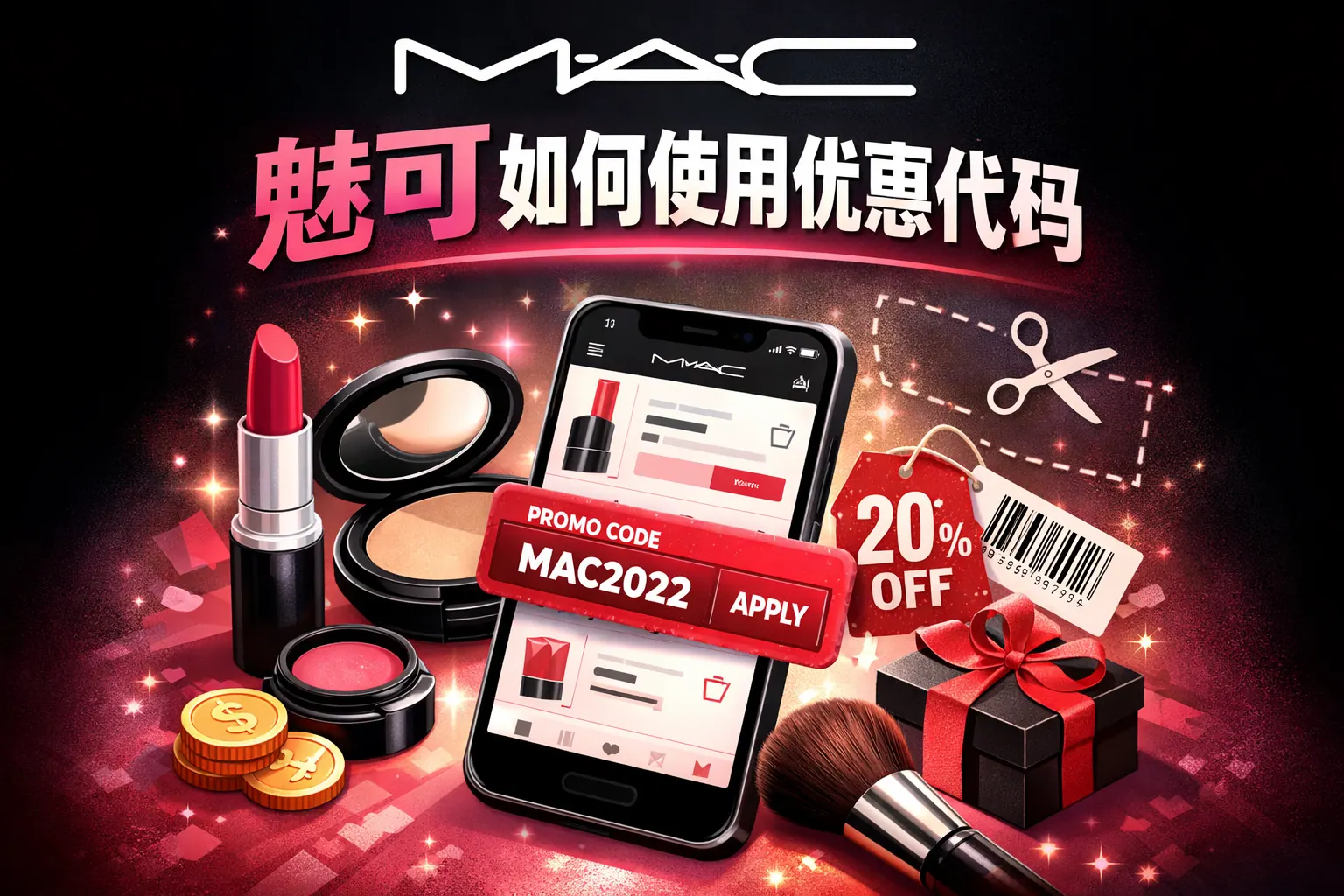 魅可如何使用优惠代码