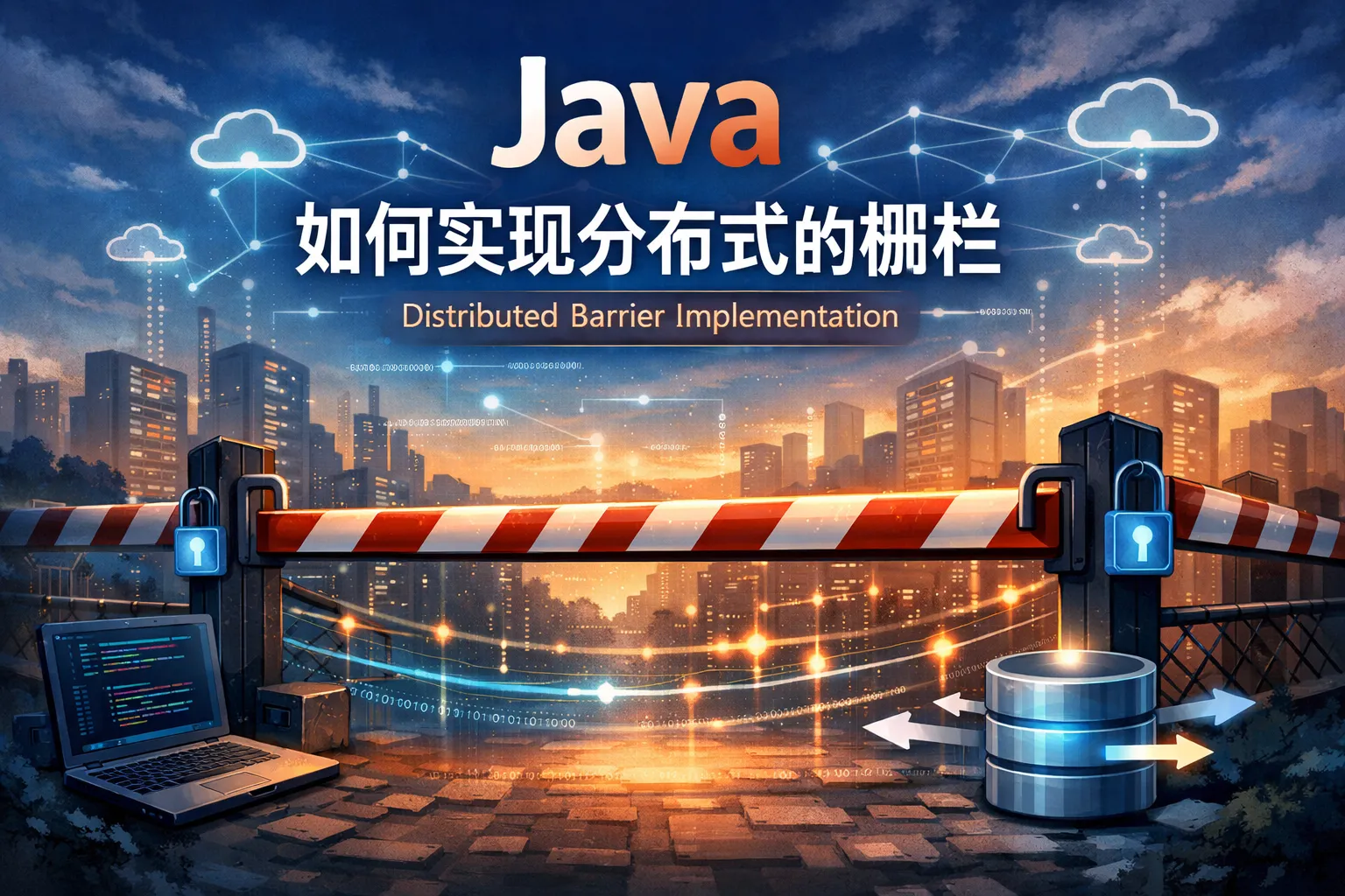java如何实现分布式的栅栏