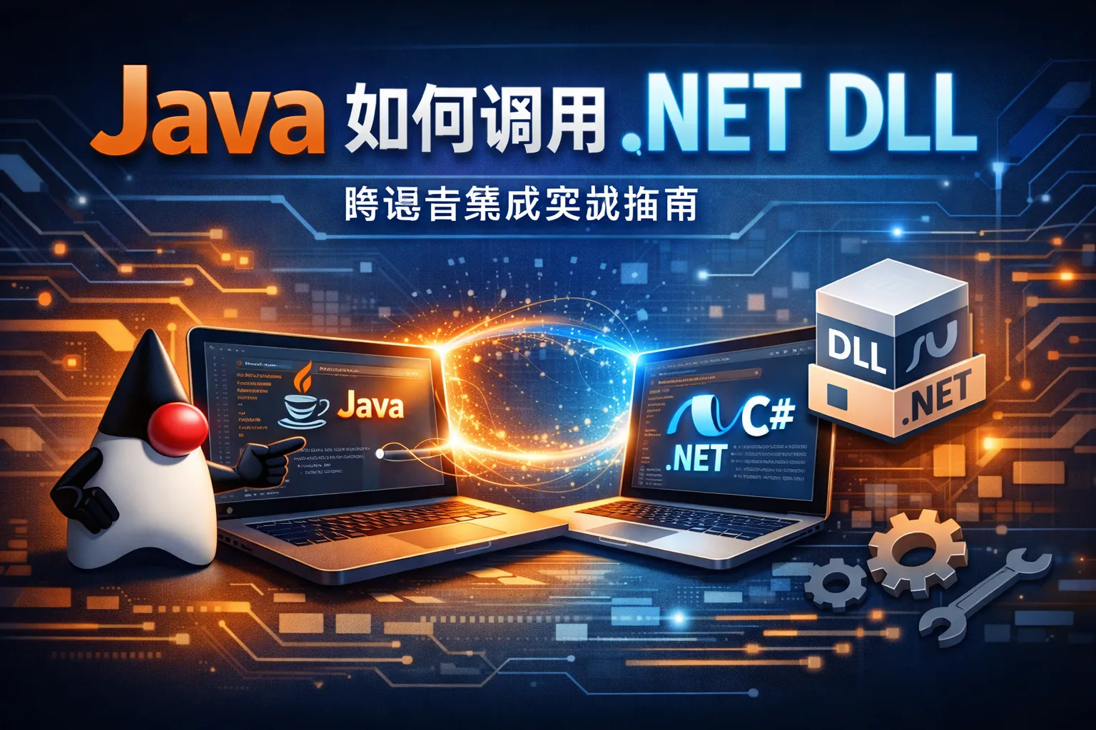java如何调用.net dll