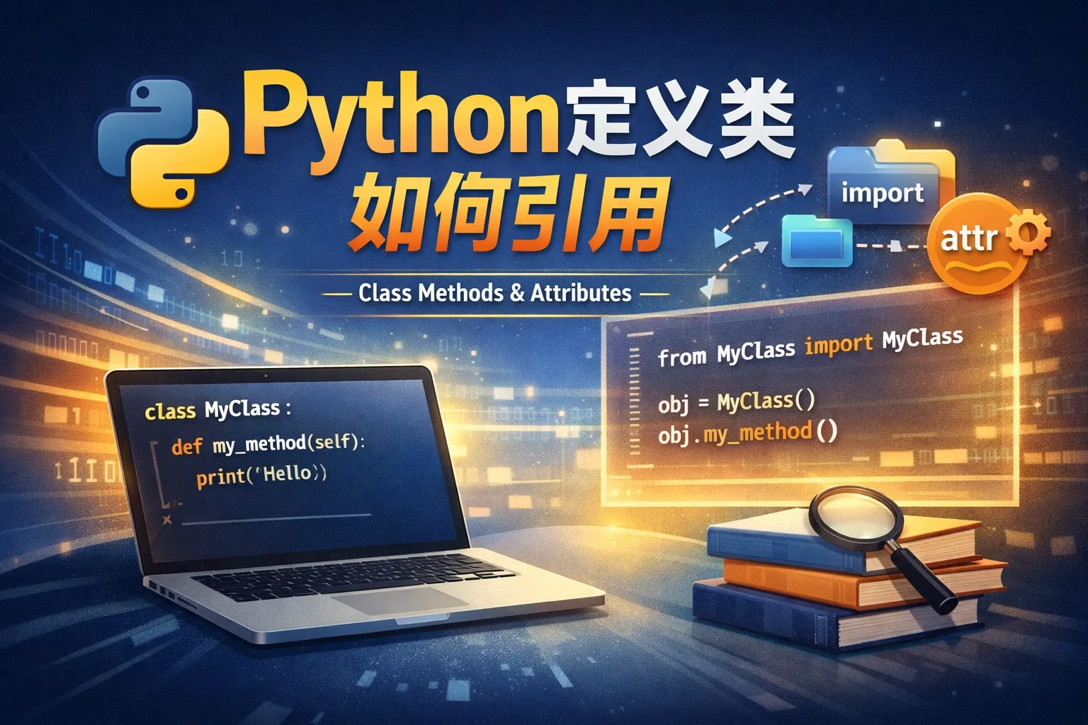 python定义类如何引用