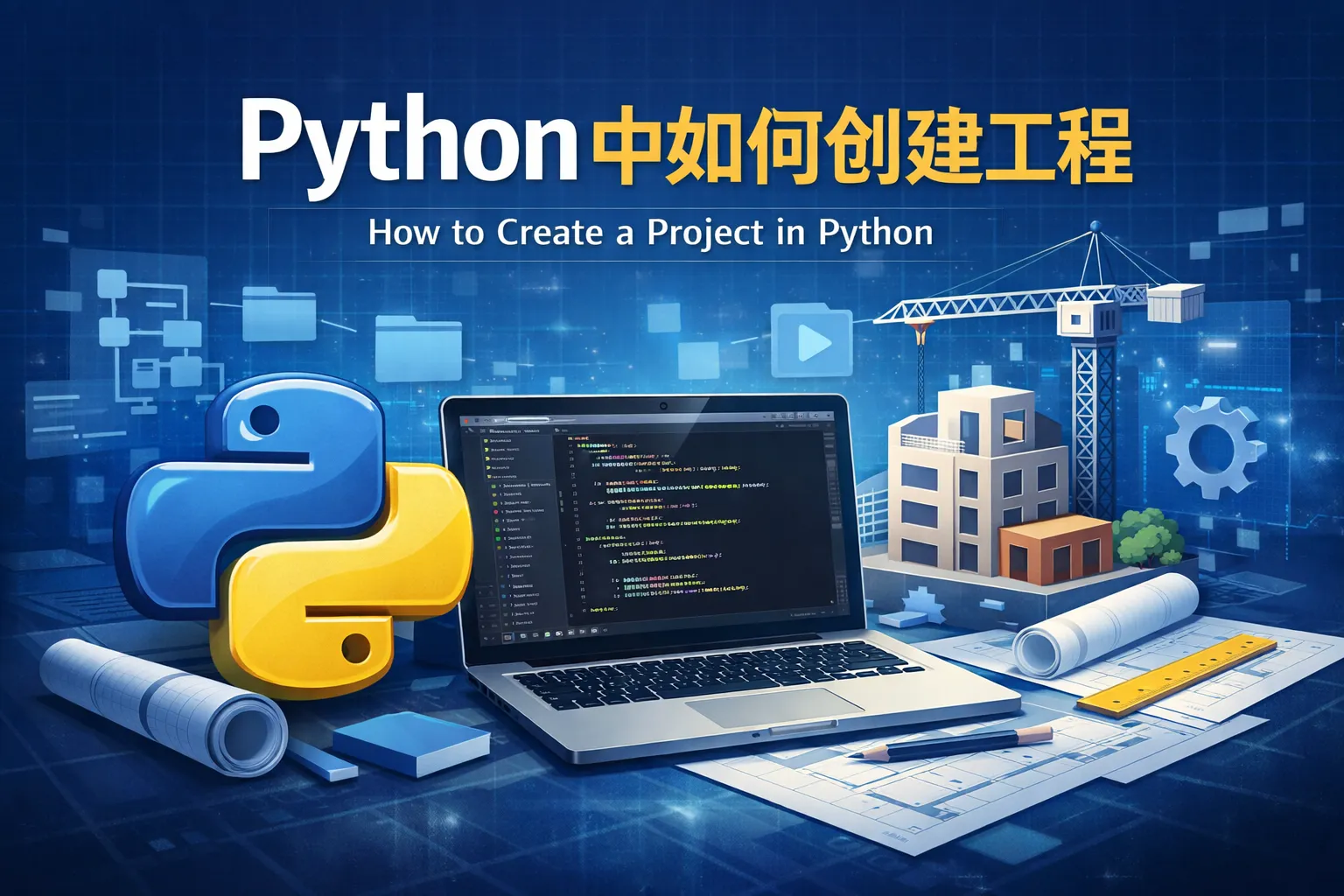 python中如何创建工程