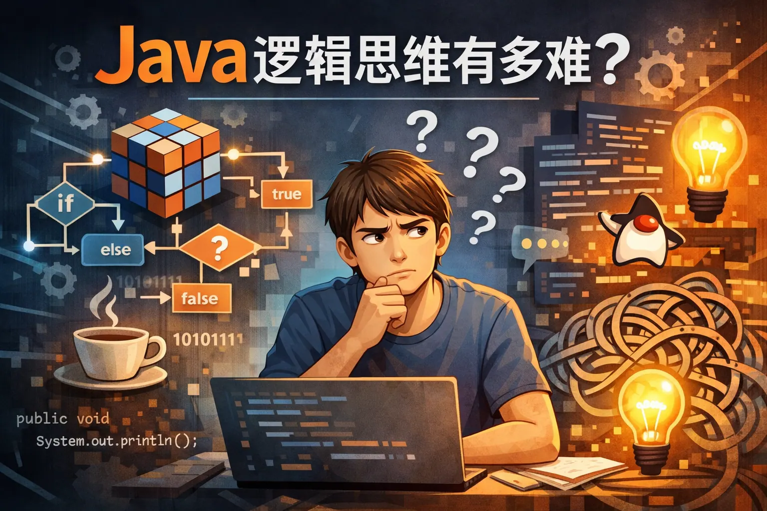 java逻辑思维有多难