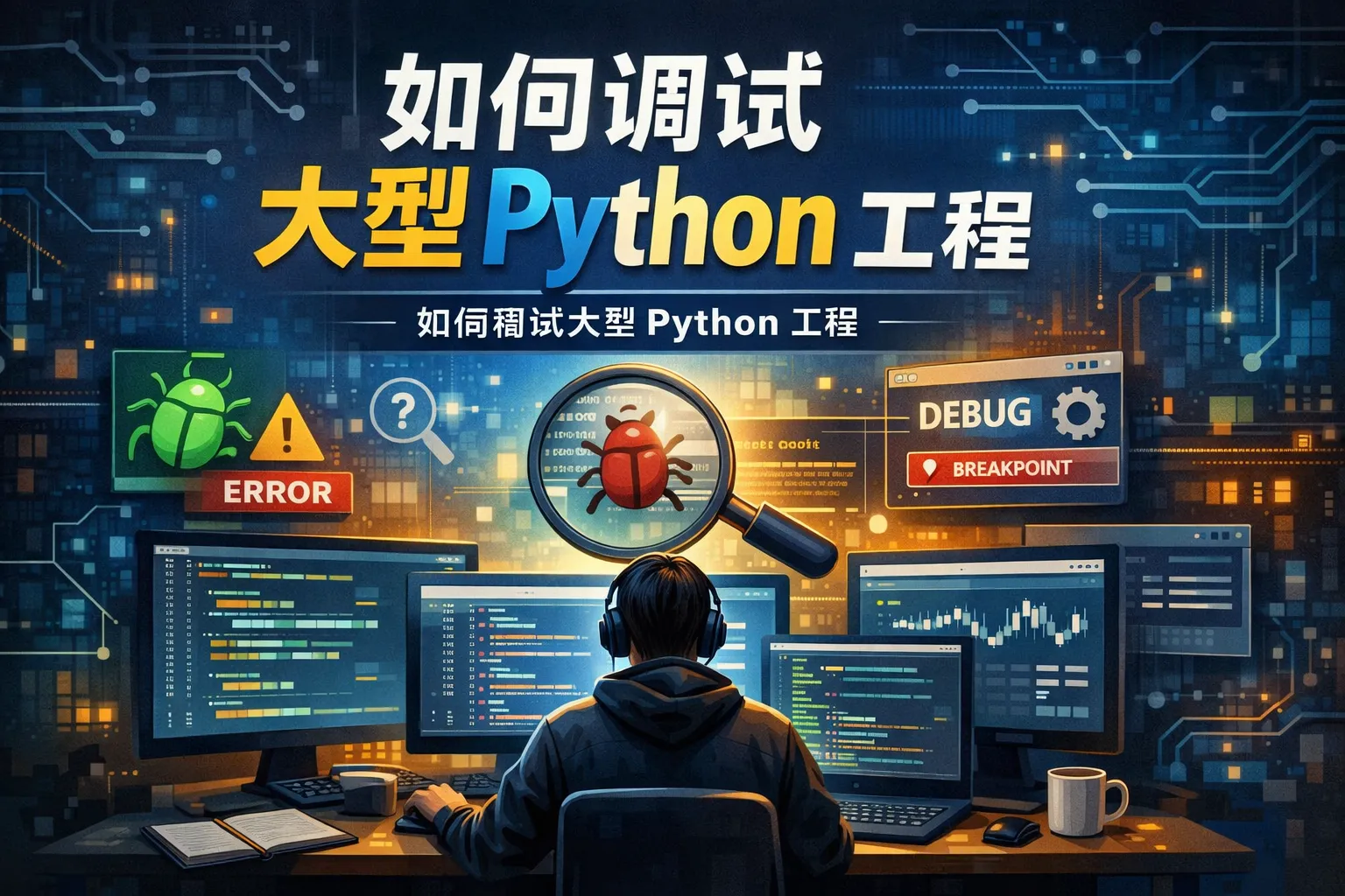 如何调试大型python工程