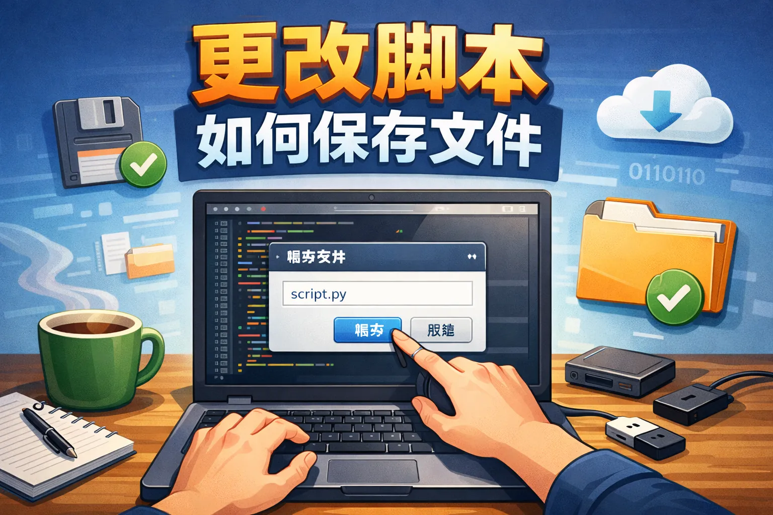 更改脚本如何保存文件