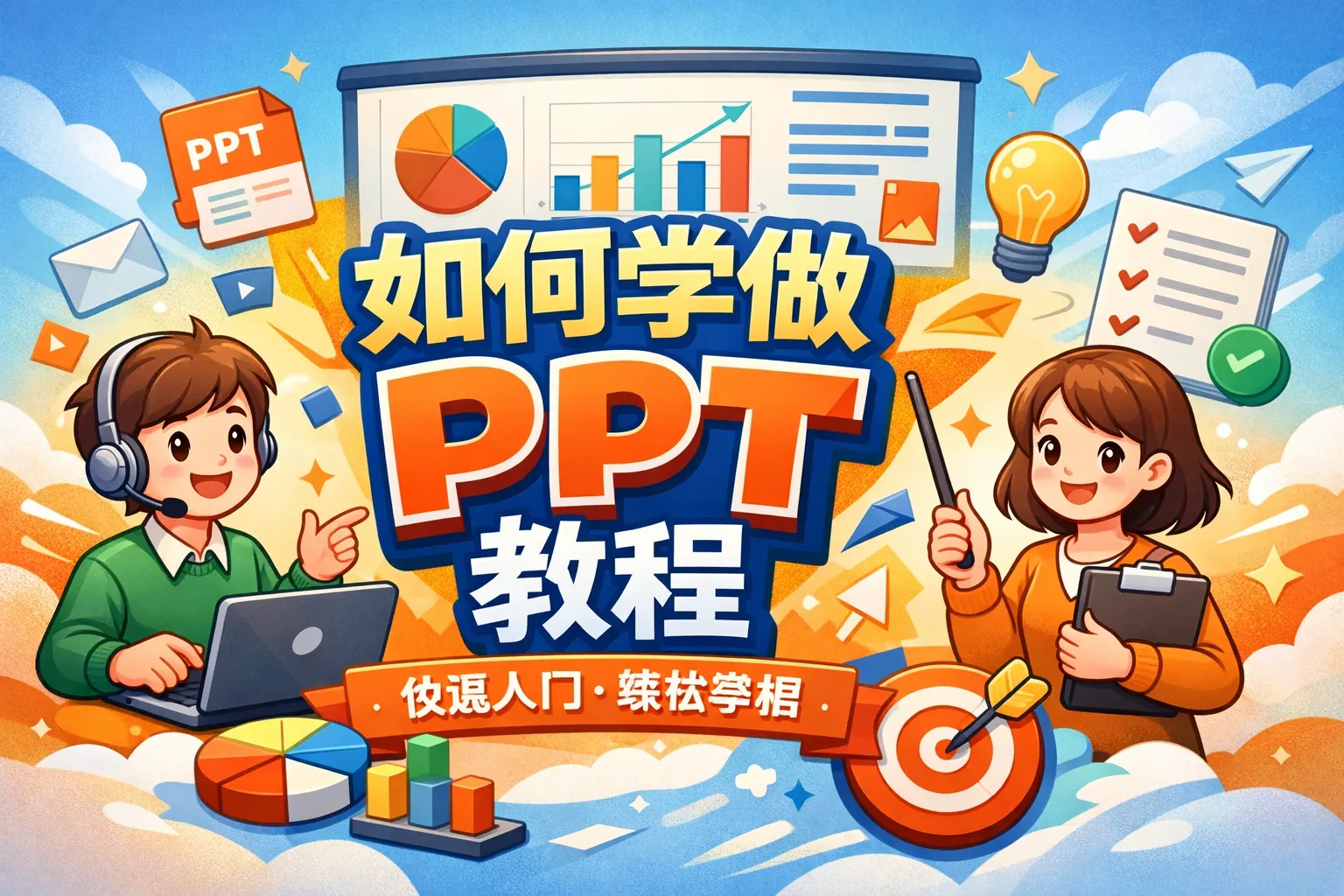 如何学做ppt教程