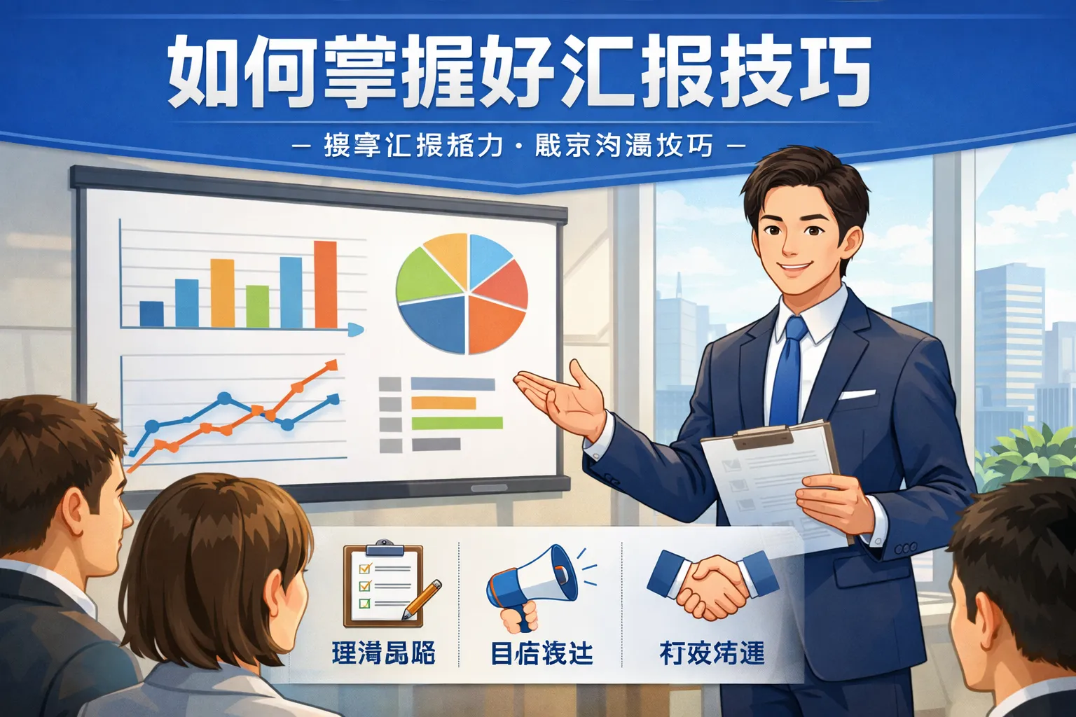 如何掌握好汇报技巧