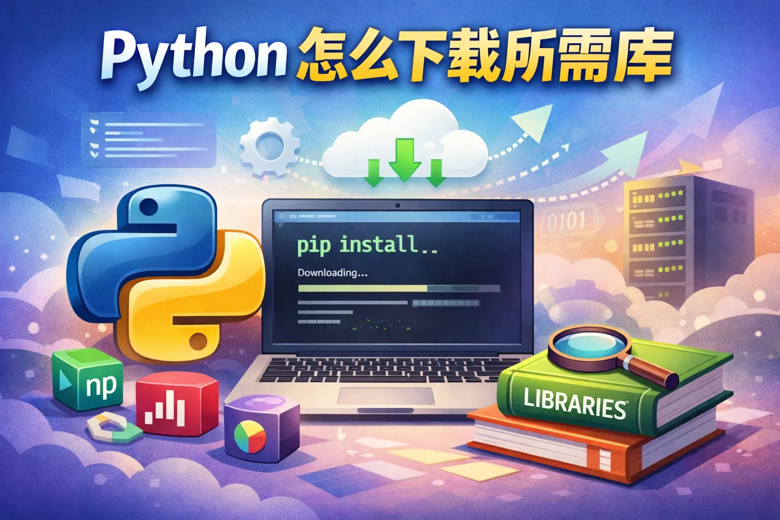 python怎么下载所需库