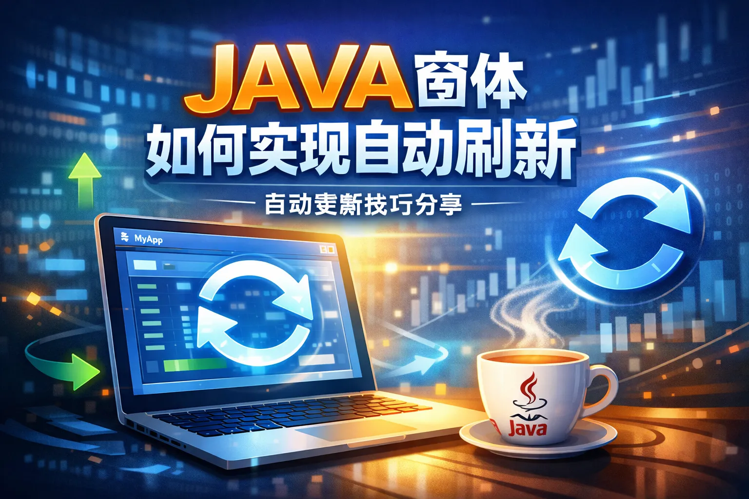 JAVA窗体如何实现自动刷新