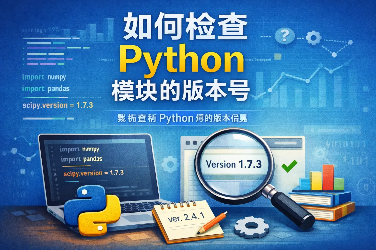 如何检查python模块的版本号