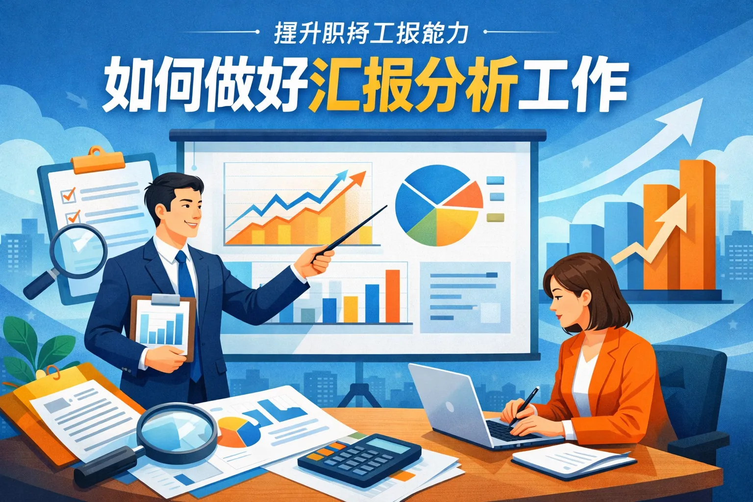 如何做好汇报分析工作