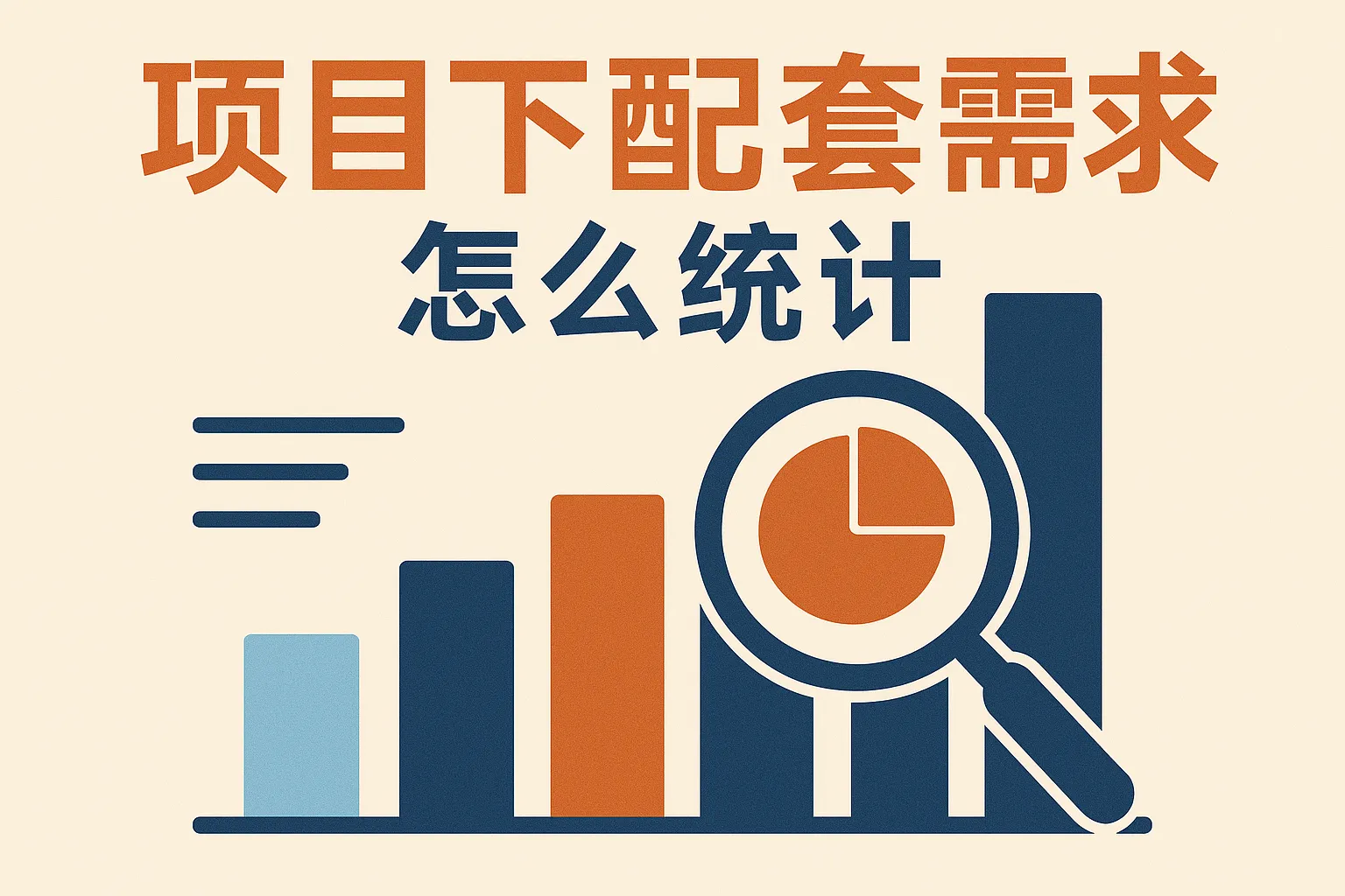 项目下配套需求怎么统计