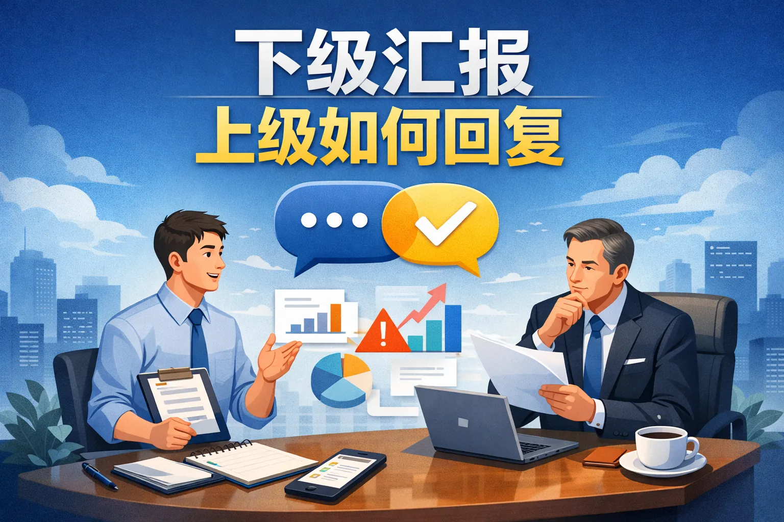 下级汇报上级如何回复