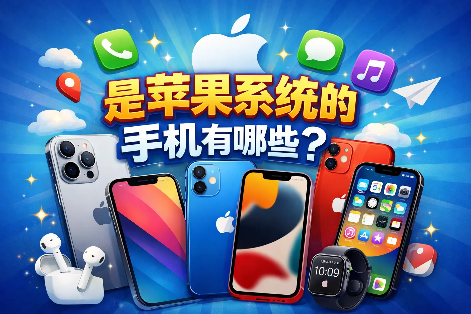 是苹果系统的手机有哪些