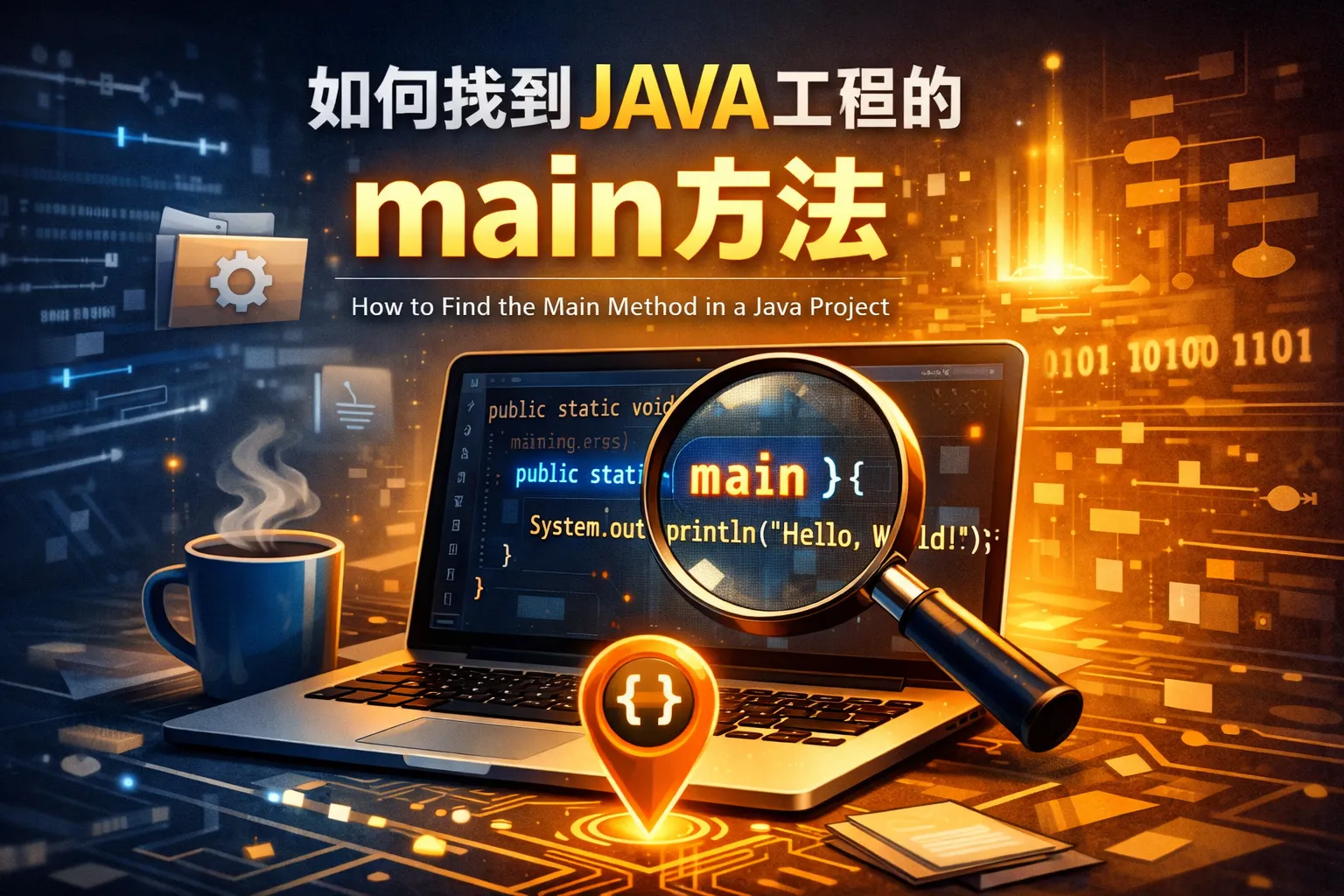 如何找到JAVA工程的main方法