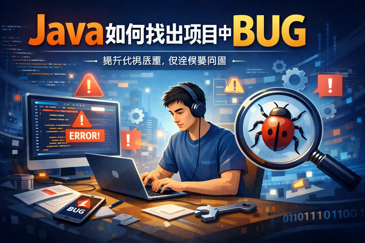 java如何找出项目中bug