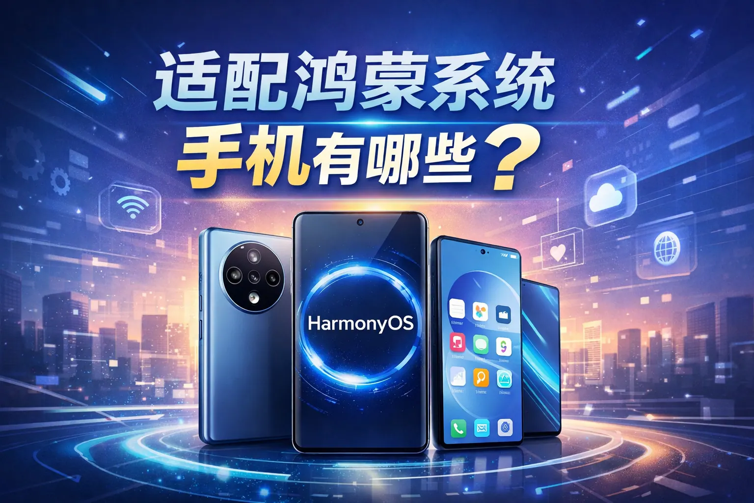 适配鸿蒙系统手机有哪些