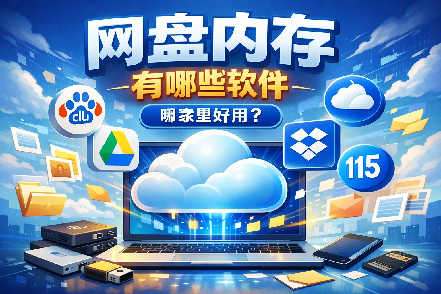 网盘内存有哪些软件