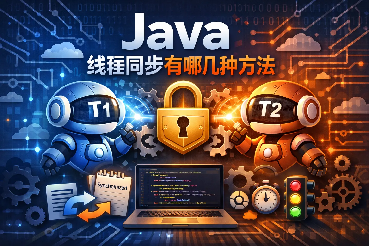 java线程同步有哪几种方法
