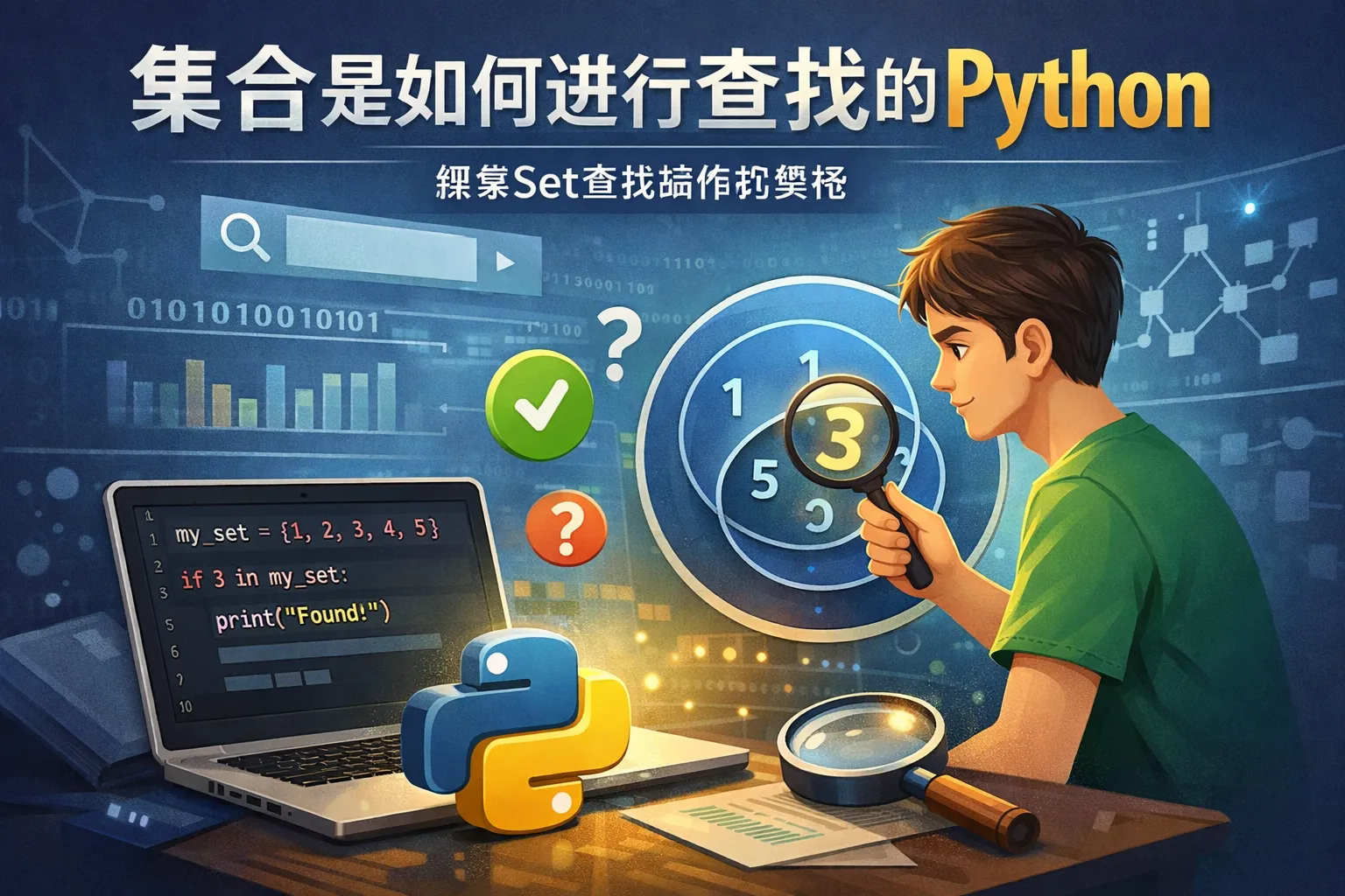 集合是如何进行查找的python