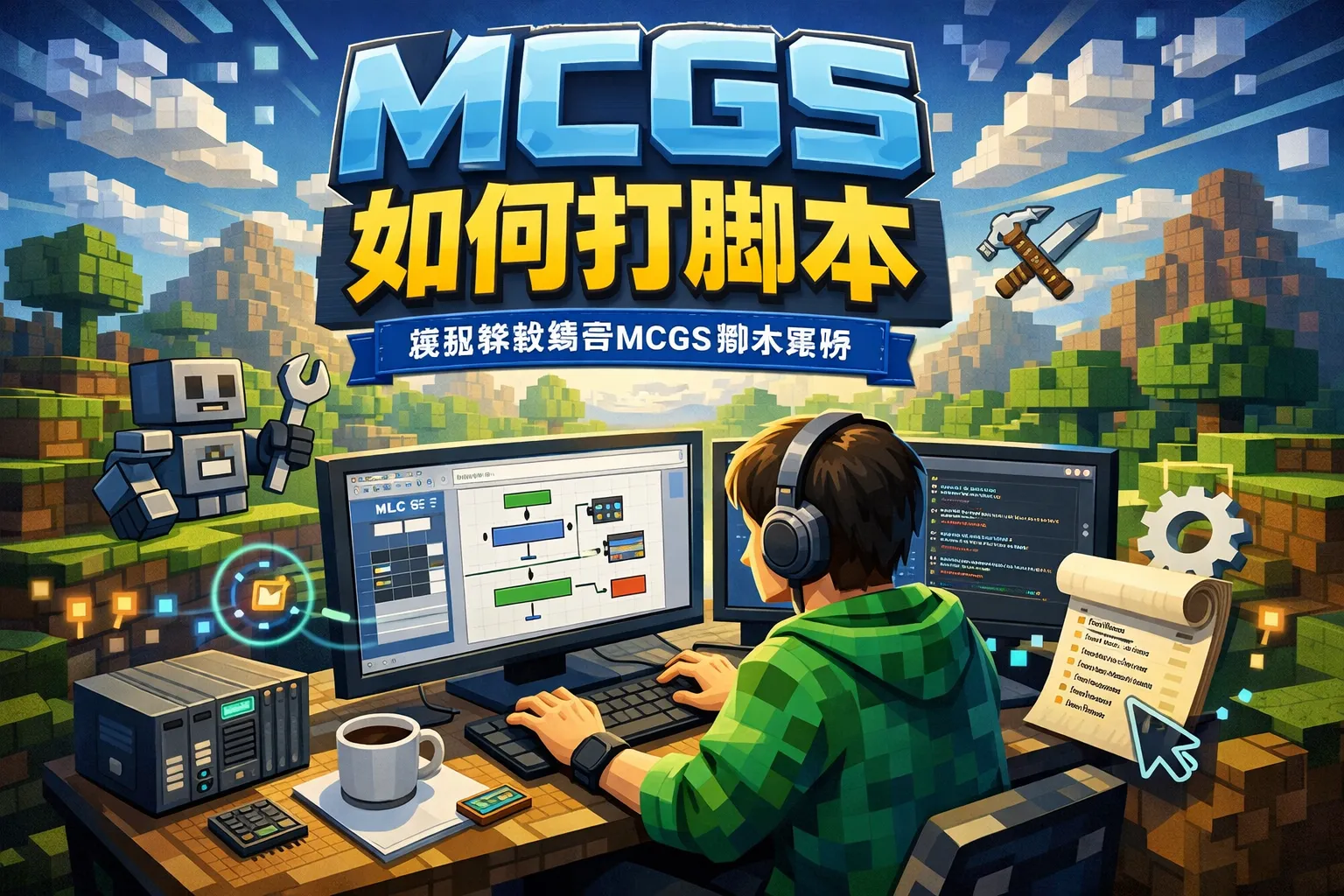 mcgs如何打脚本