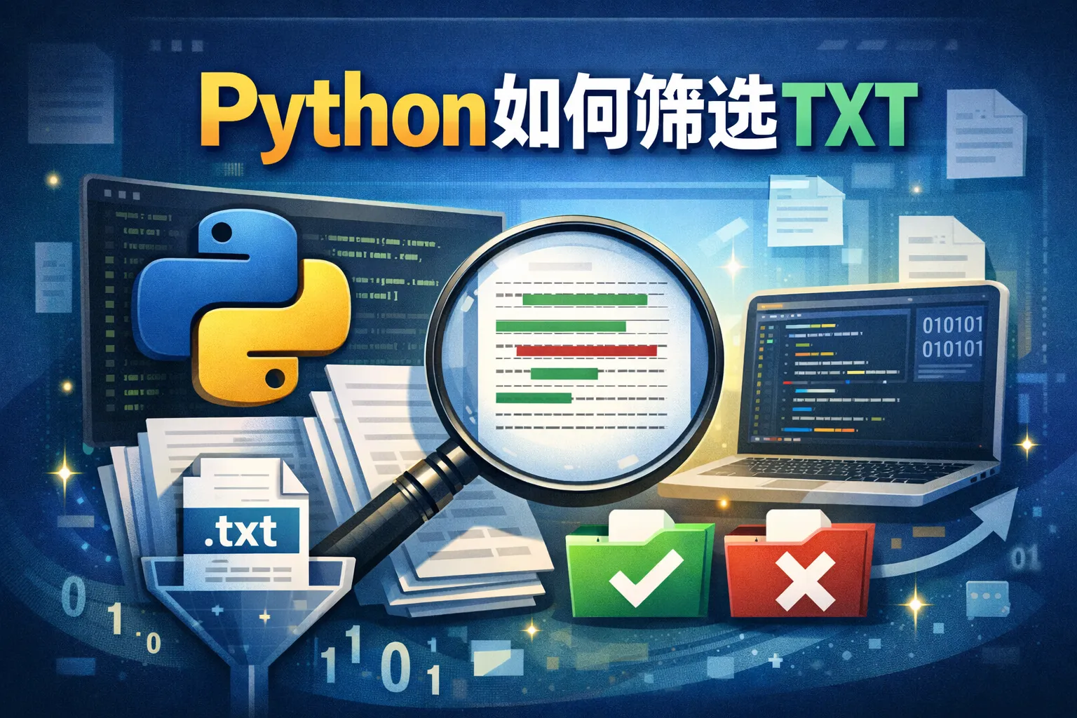 python如何筛选txt