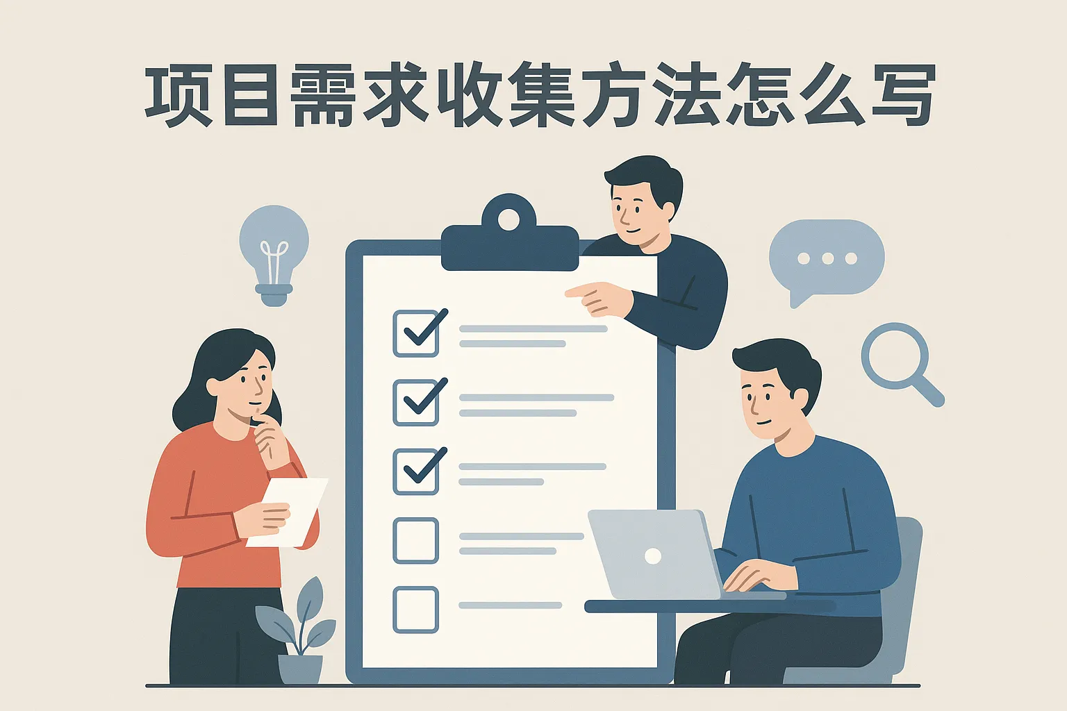 项目需求收集方法怎么写