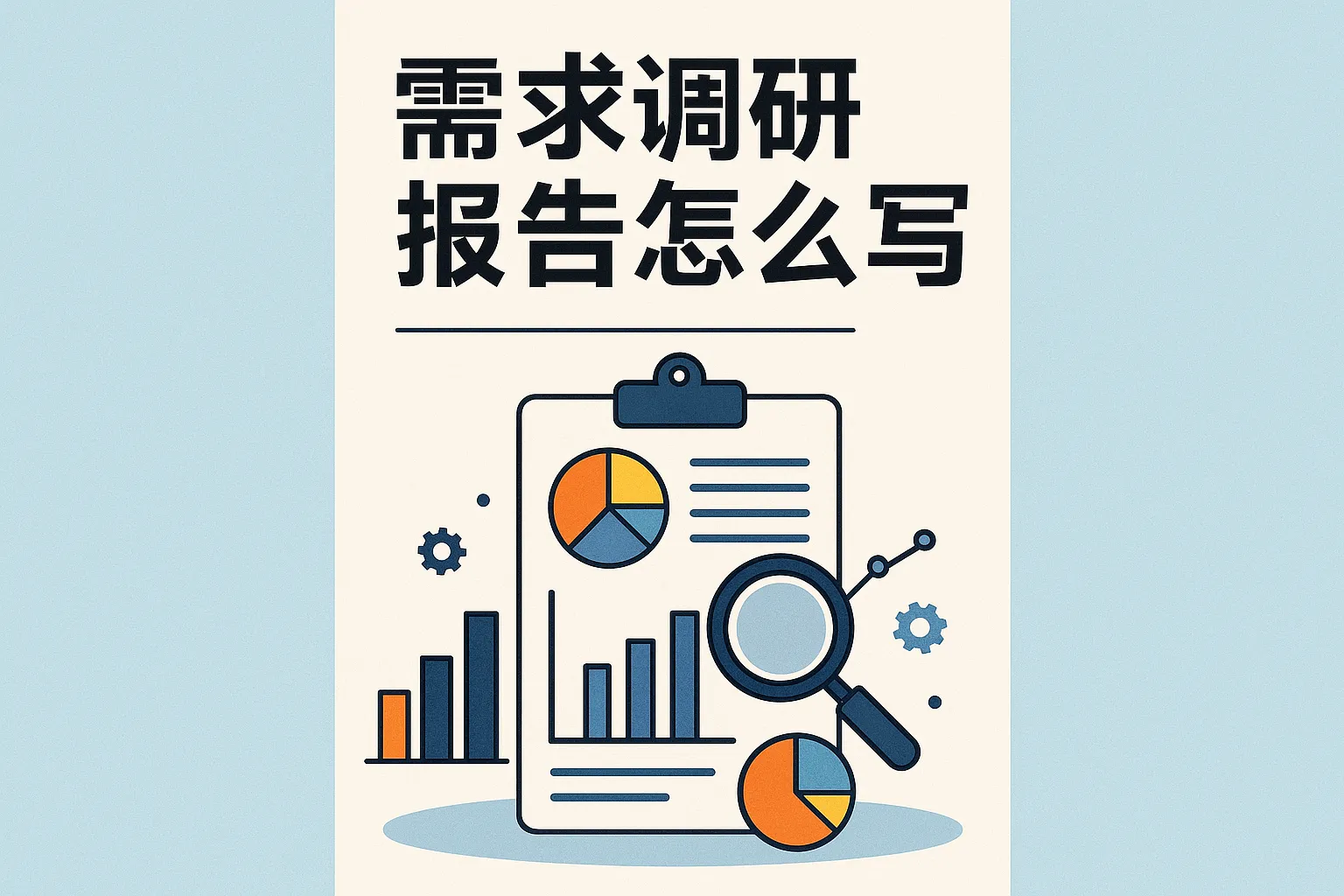 需求调研报告设计怎么写