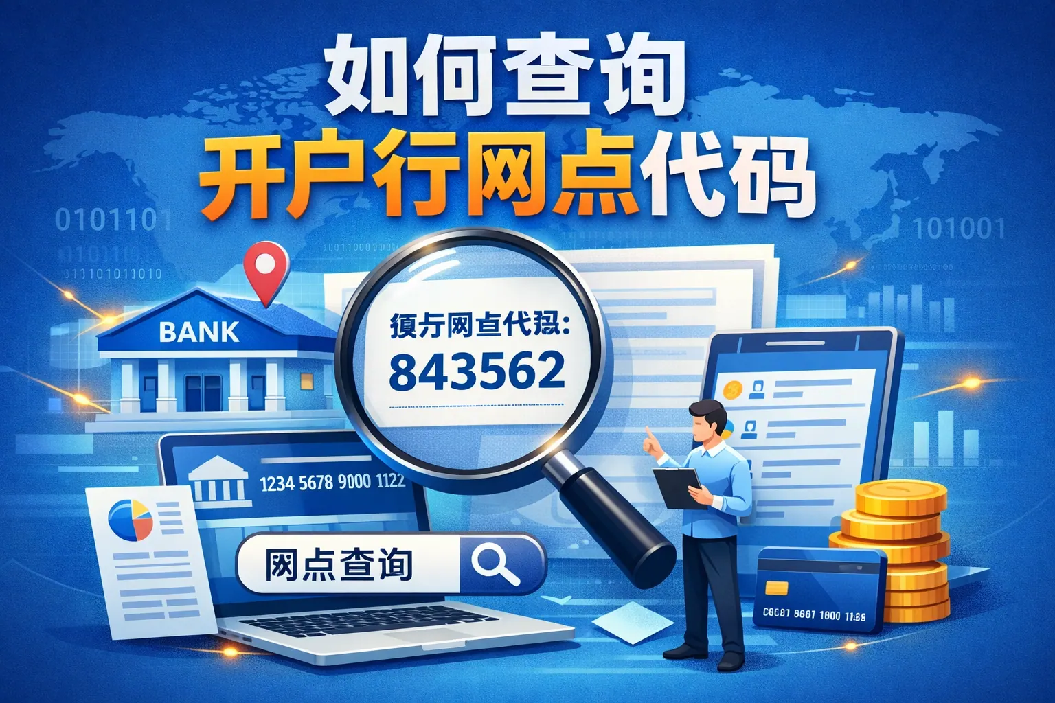 如何查询开户行网点代码