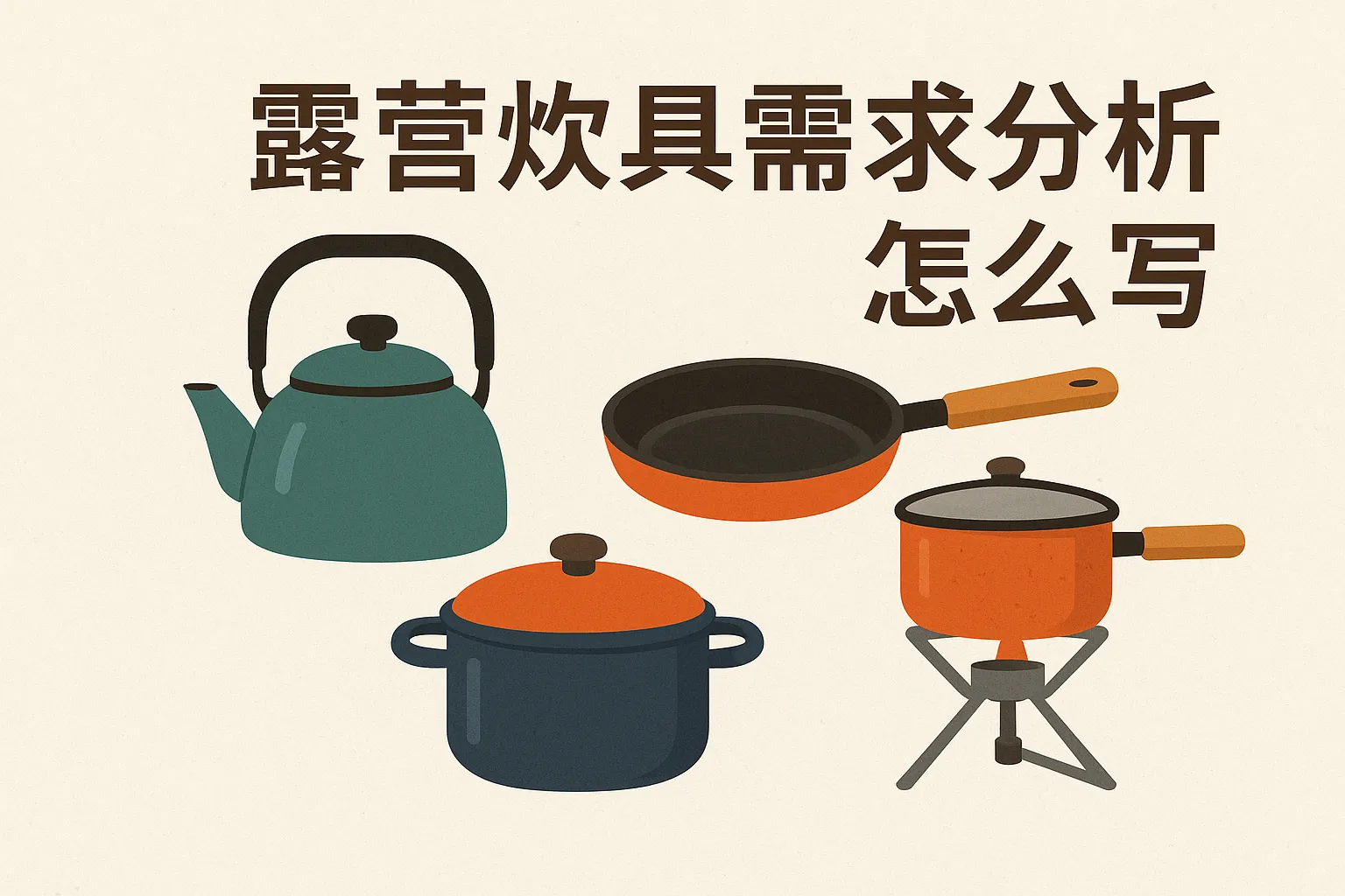 露营炊具需求分析怎么写