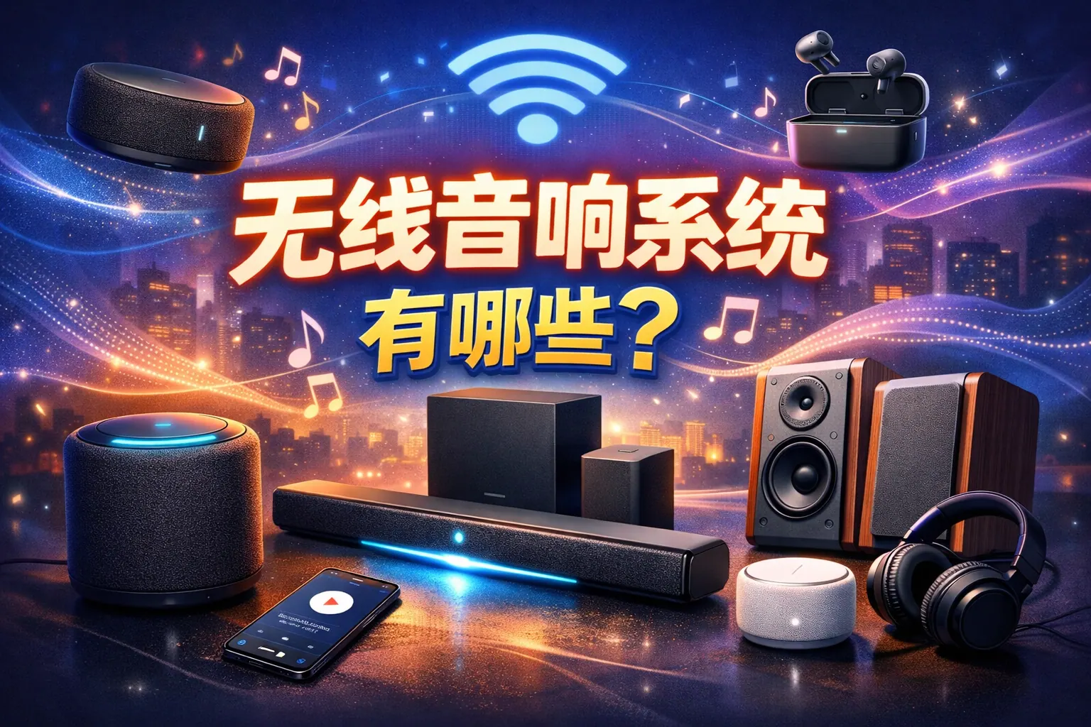 无线音响系统有哪些