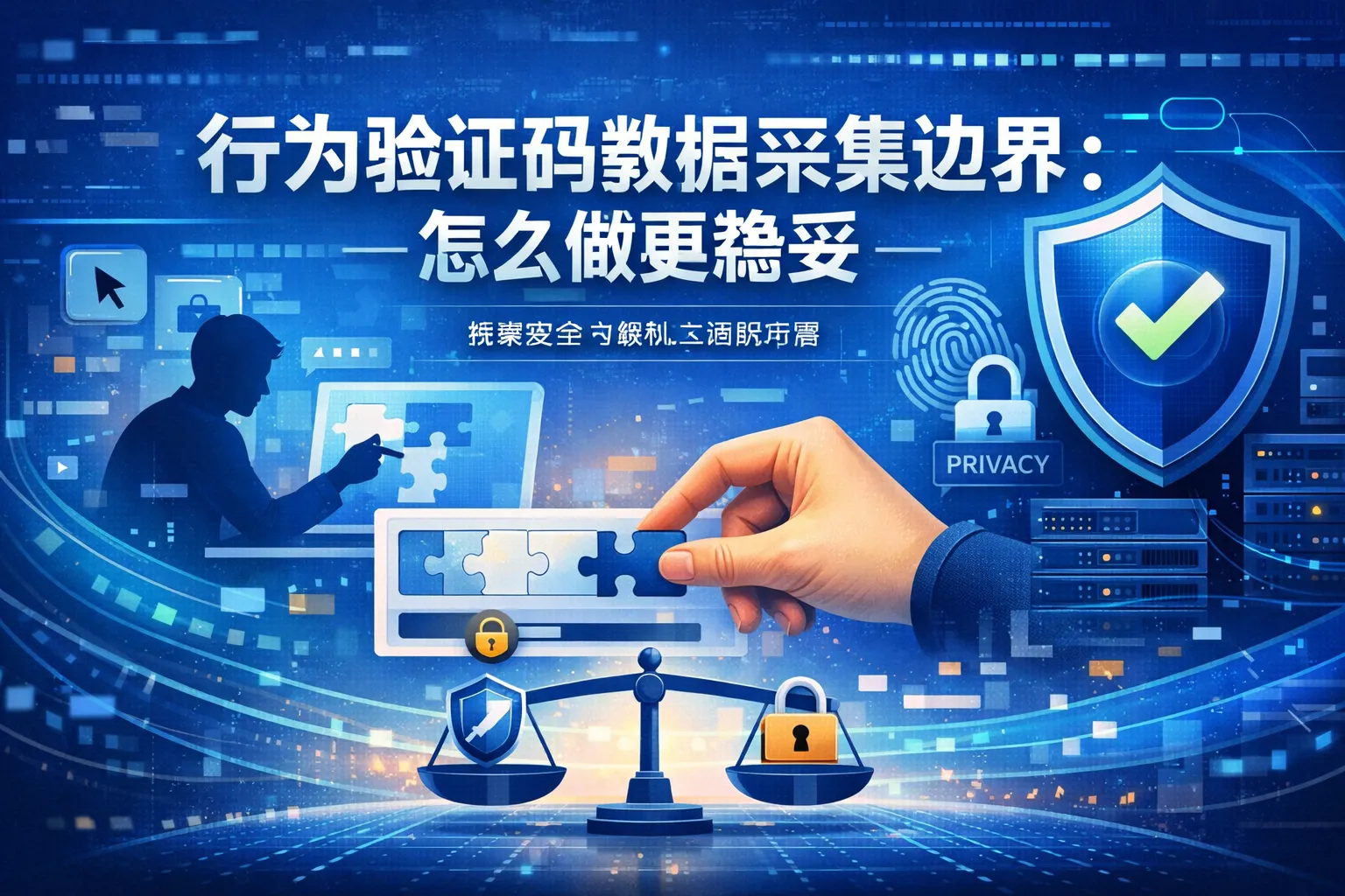 行为验证码数据采集边界:怎么做更稳妥