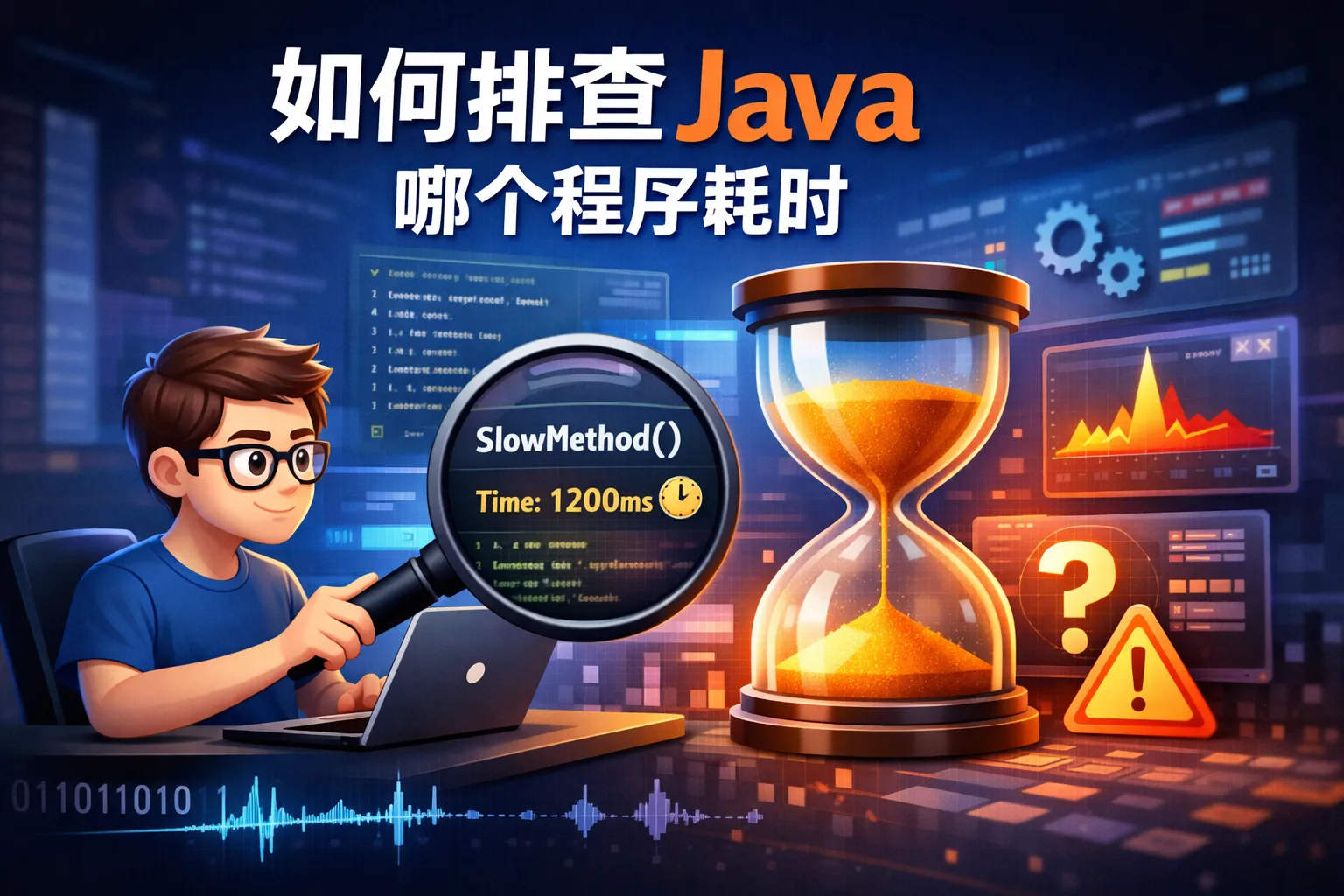 如何排查java哪个程序耗时