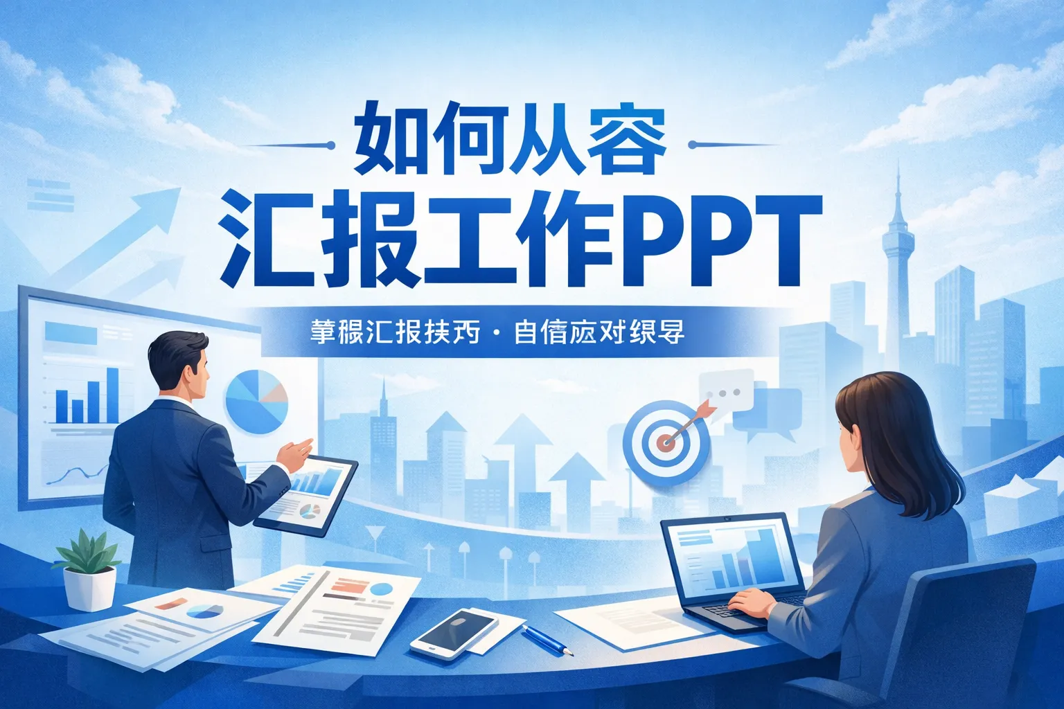如何从容汇报工作ppt