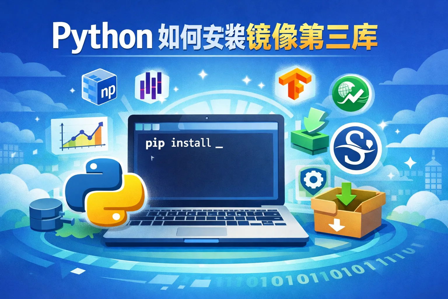 python如何装镜像第三库